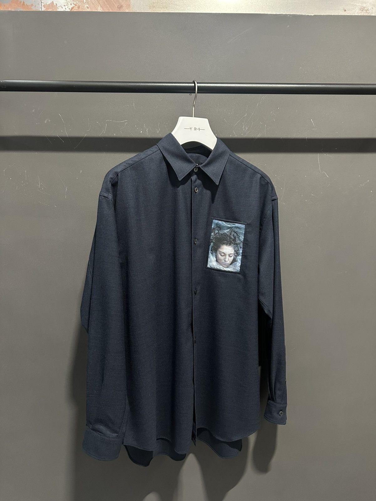 rsd09　UNDER COVER TWIN PEAKS ブラックシャツ Undercover Shirts Twin Peaks Button Up Shirt Rsd09 UNDER COVER