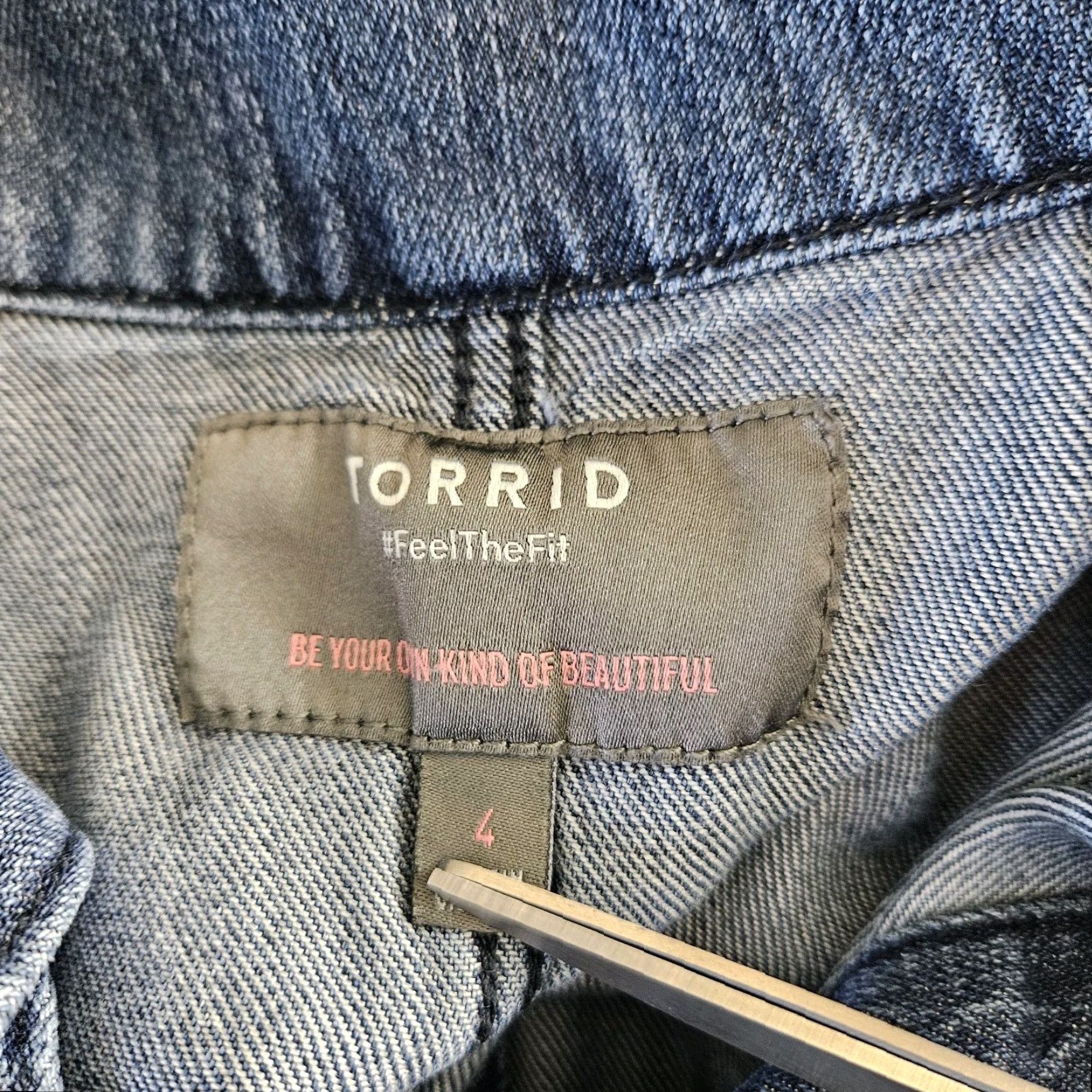 Torrid Torrid Jacket Womens Chore Blue Button Front Size 4X Lyocell Tencel Long Sleeve Plus Womens Torrid Chore Jacket Blue Button Front Size 4X Size S / US 4 / IT 40 - 5 Thumbnail
