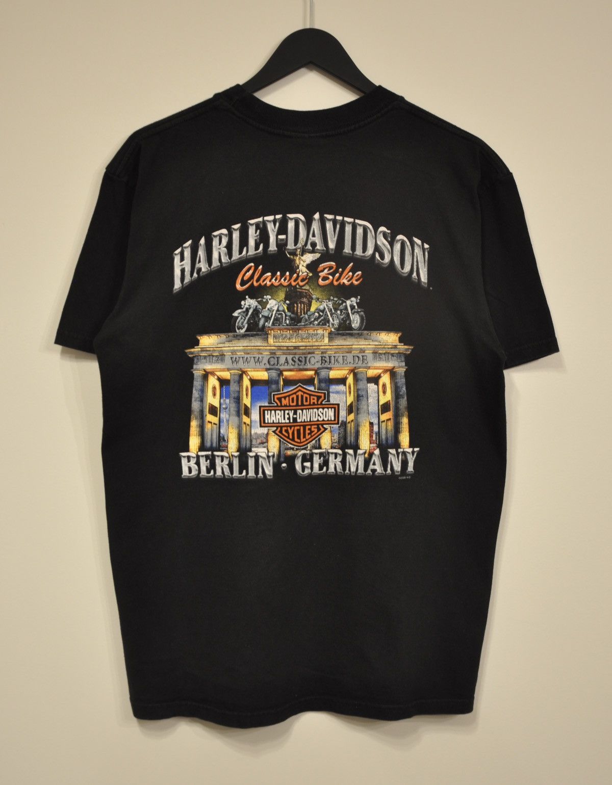 Harley Davidson Vintage Berlin Germany Harley Davidson Tee Size US L / EU 52-54 / 3 - 3 Thumbnail