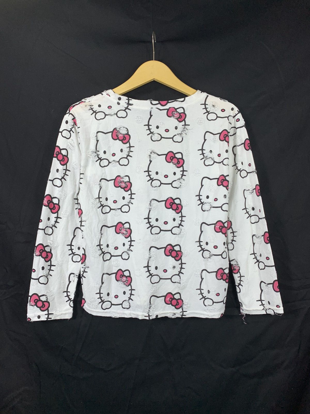 Hysteric Glamour UNDEFINED DISTRESSED HELLO KITTY JAPANESE STYLE LONG SLEEVE Size US S / EU 44-46 / 1 - 4 Thumbnail