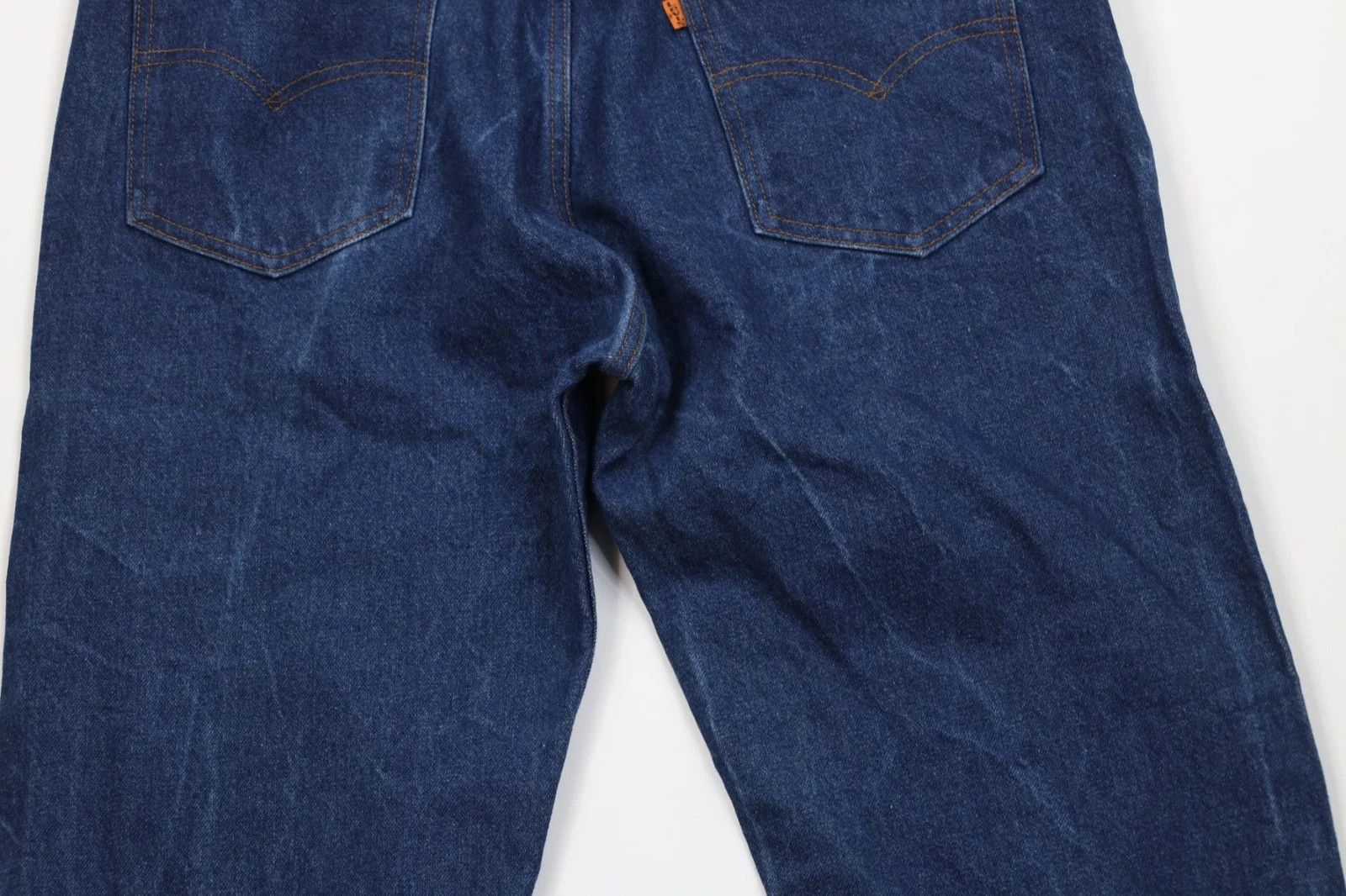 Levi's Vintage 80s Levis 505 Orange Tab Straight Leg Jeans USA Size US 36 / EU 52 - 13 Thumbnail