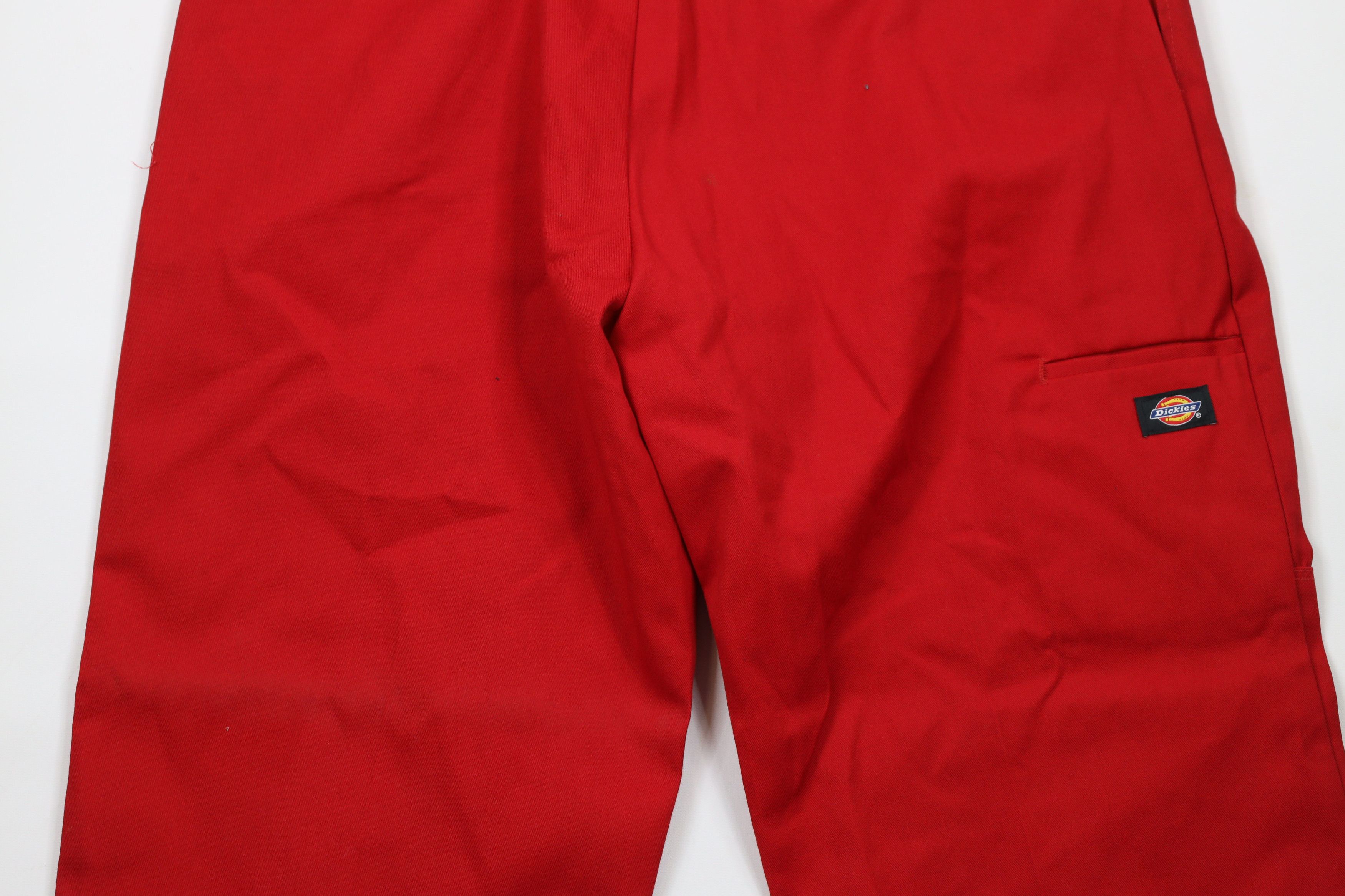 Dickies × Vintage Vintage Dickies Fit Double Knee Wide Leg Work Pants Red Size US 40 / EU 56 - 12 Thumbnail