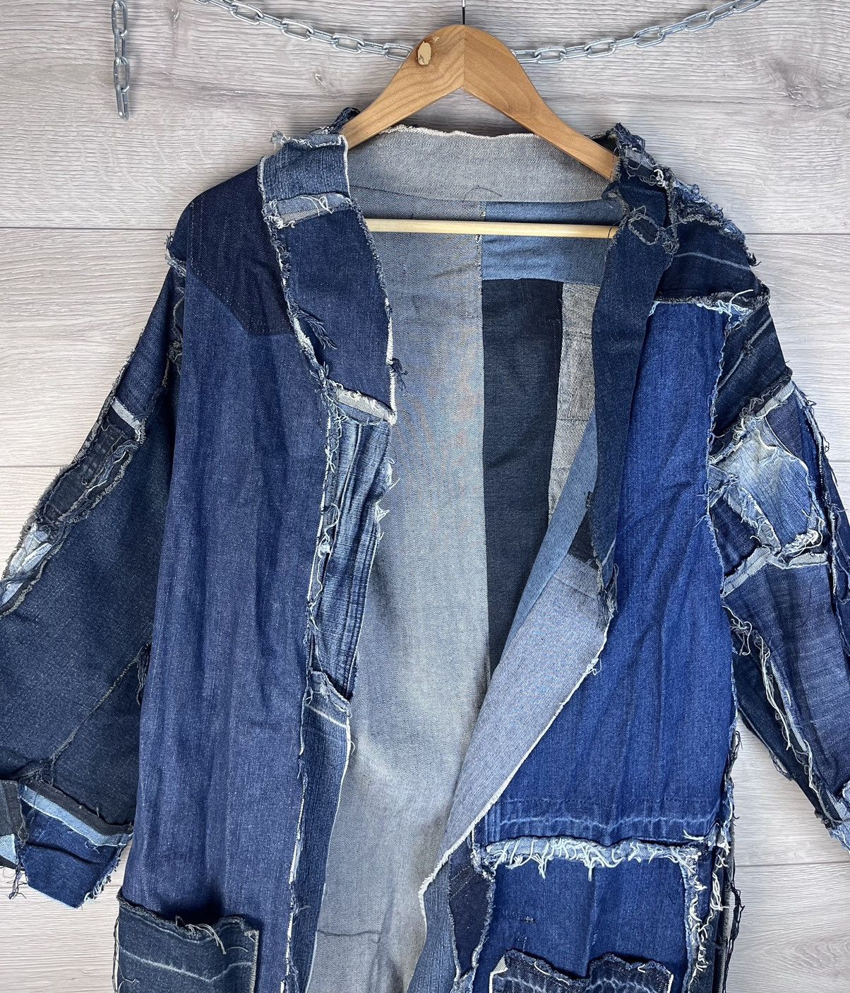 Other Homemade denim women's raincoat vintage size L y2k street Size L / US 10 / IT 46 - 5 Thumbnail