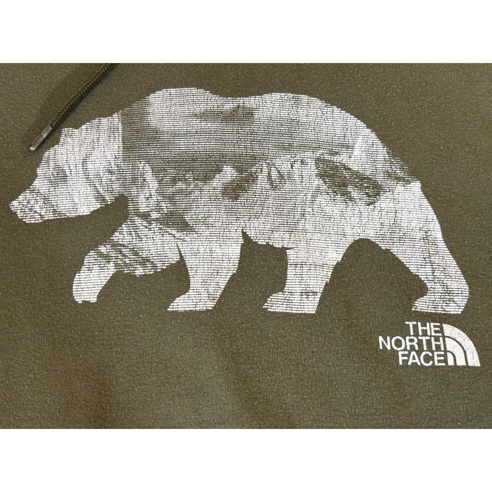 The North Face The North Face Hoodie Mens M Green Bear Graphic Pullover Fleece Sweatshirt Size US M / EU 48-50 / 2 - 3 Thumbnail