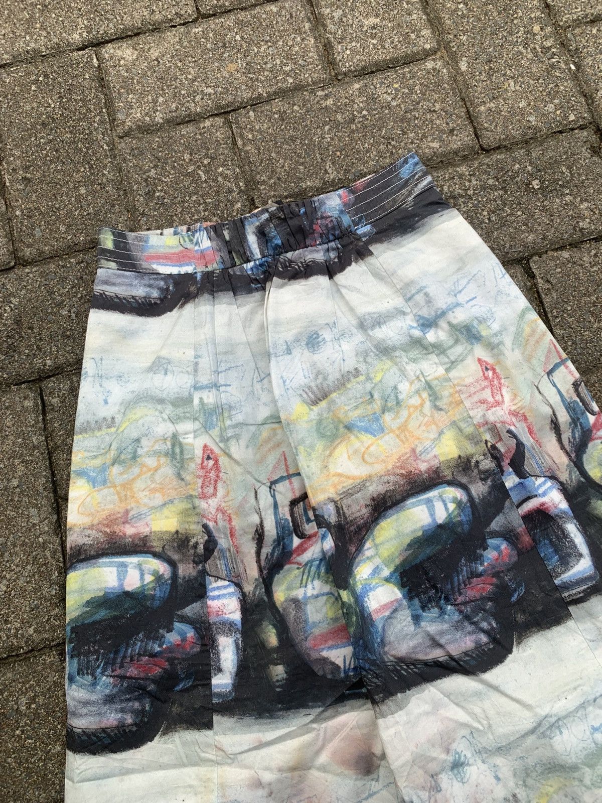 Burberry Skirt Burberry All Over Art Print Size 25" / US 0 / IT 36 - 6 Thumbnail
