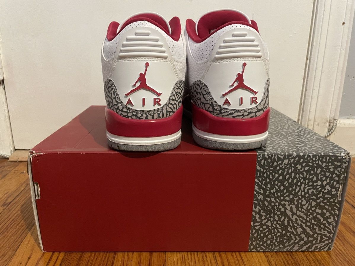 Jordan Brand Red cardinal size 9 jordan 3 Size US 10 / EU 43 - 4 Thumbnail