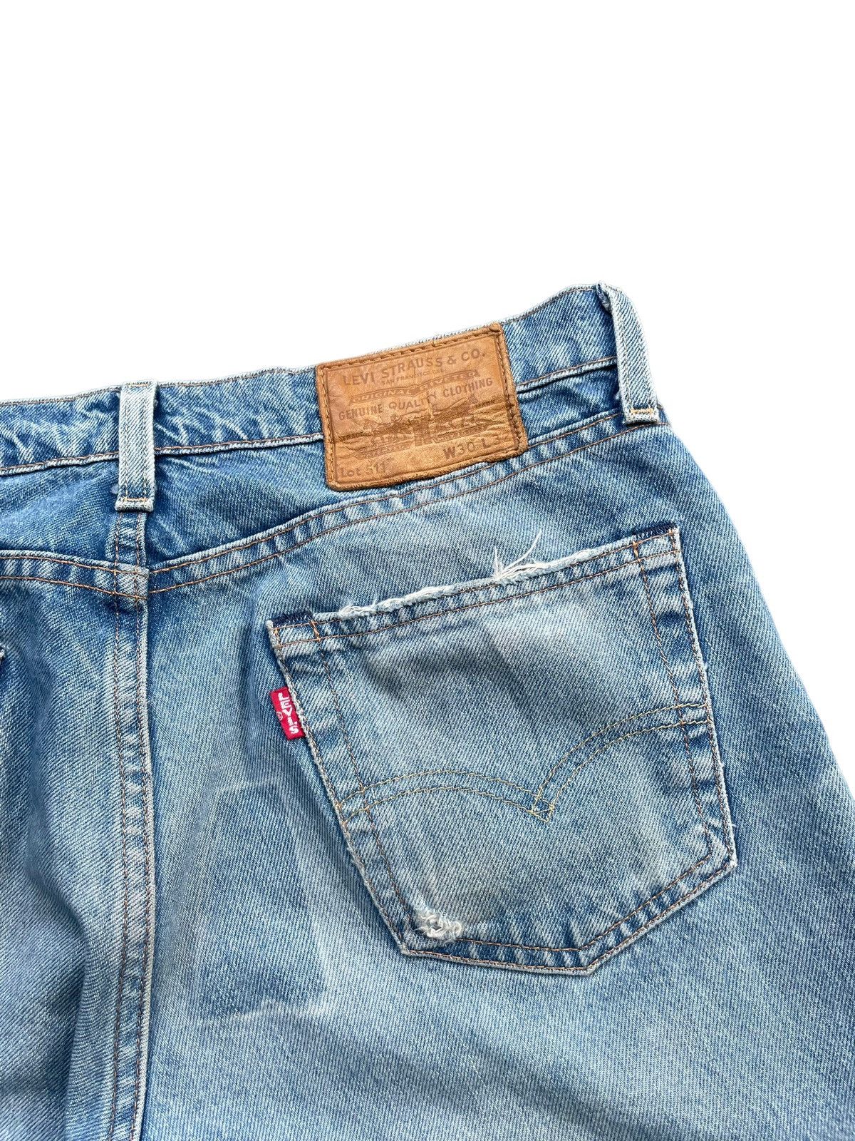 If Six Was Nine × Levi's Levis 511 E Distresed Denim Size US 32 / EU 48 - 10 Thumbnail