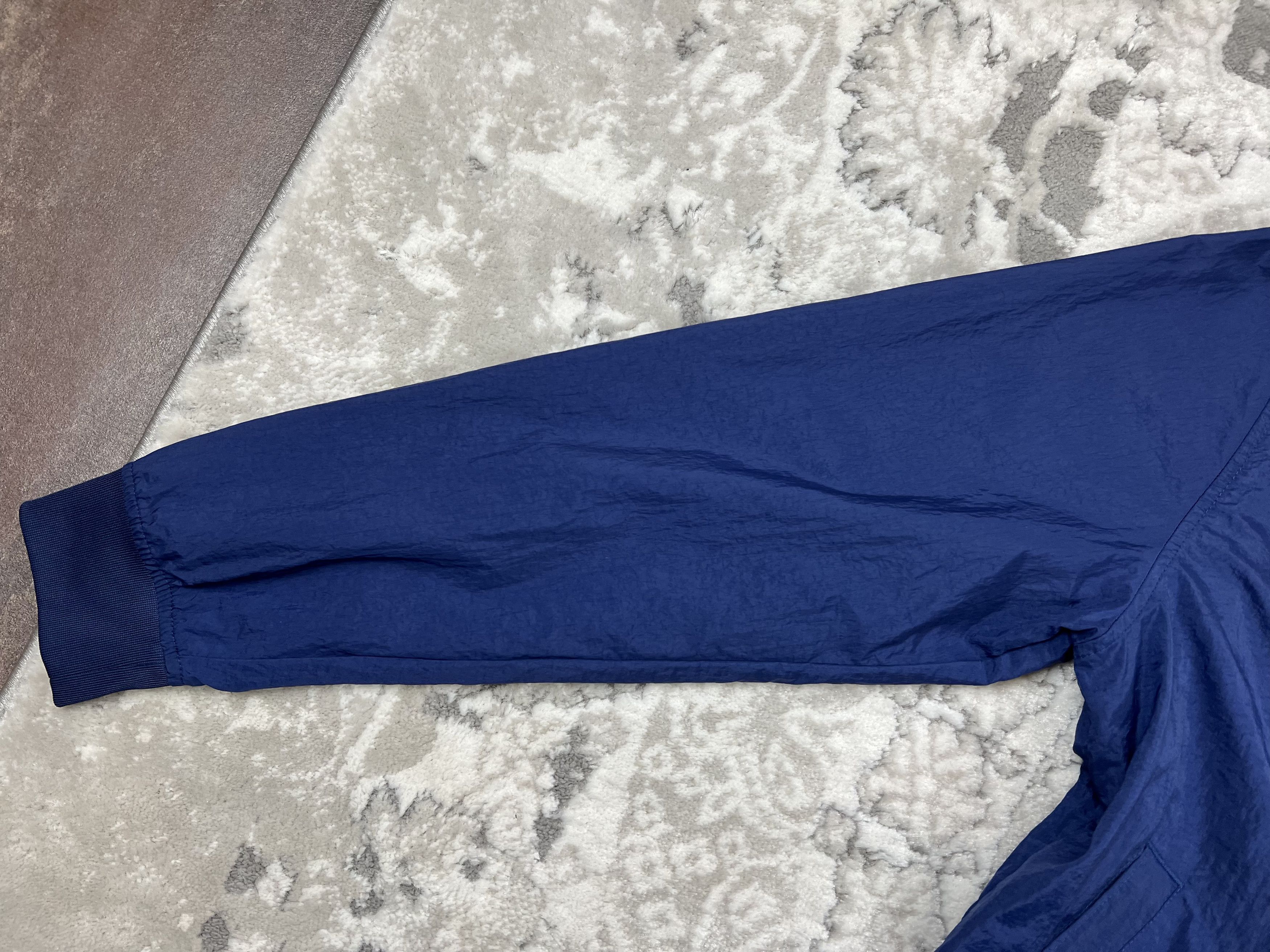 Nike Nike Nylon Bomber Jacket Windbreaker Navy Blue Lightweight L Size US L / EU 52-54 / 3 - 7 Thumbnail