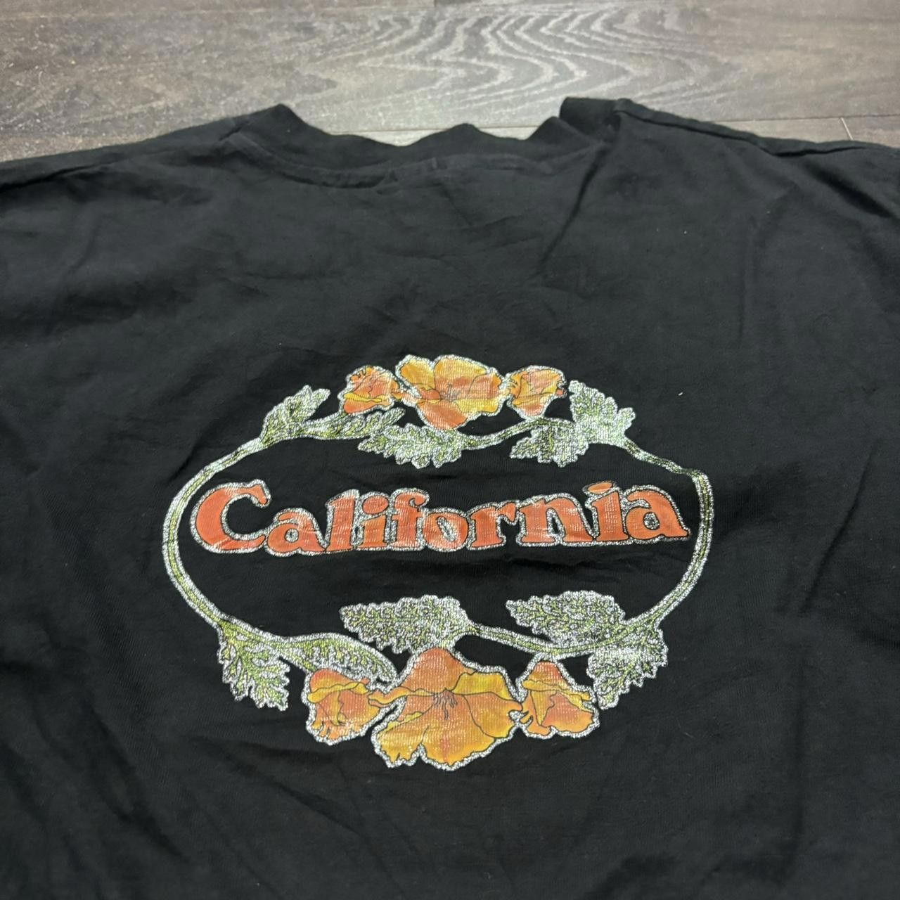 Hanes vintage Harley Davidson California iron on t shirt 80s M/L Size US L / EU 52-54 / 3 - 5 Thumbnail