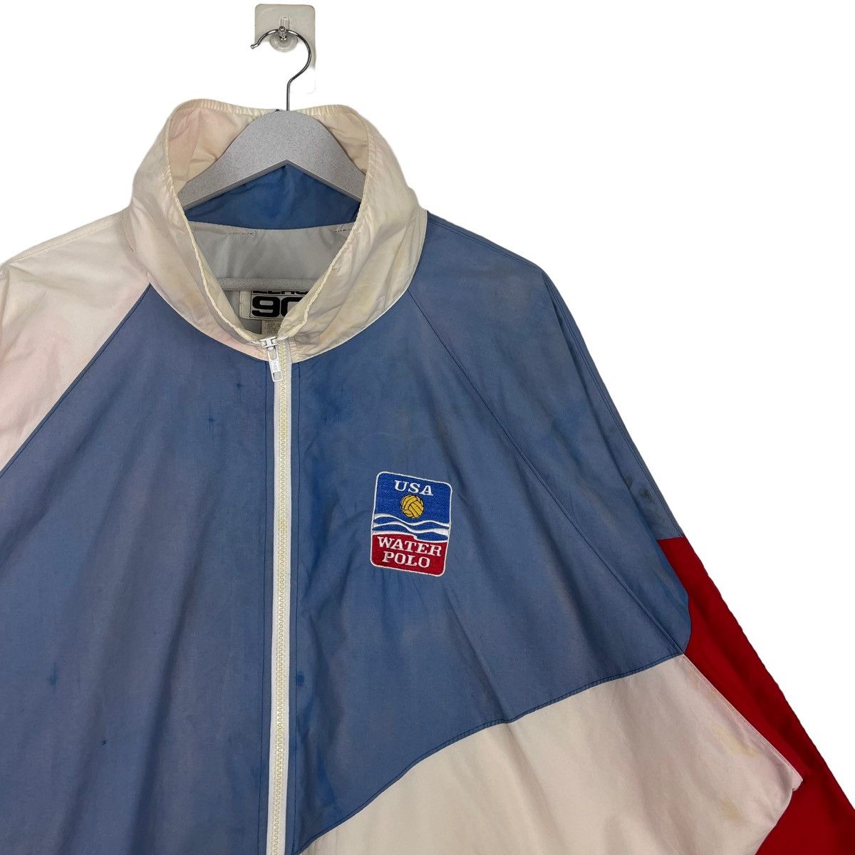 USA Olympics × Vintage 💥90s USA WATER POLO OLYMPIC TRACK JACKET Size US XL / EU 56 / 4 - 6 Thumbnail