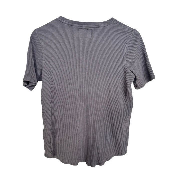 Roots Roots Ribbed Short Sleeve Knit Top – Size S/P Size S / US 4 / IT 40 - 3 Thumbnail
