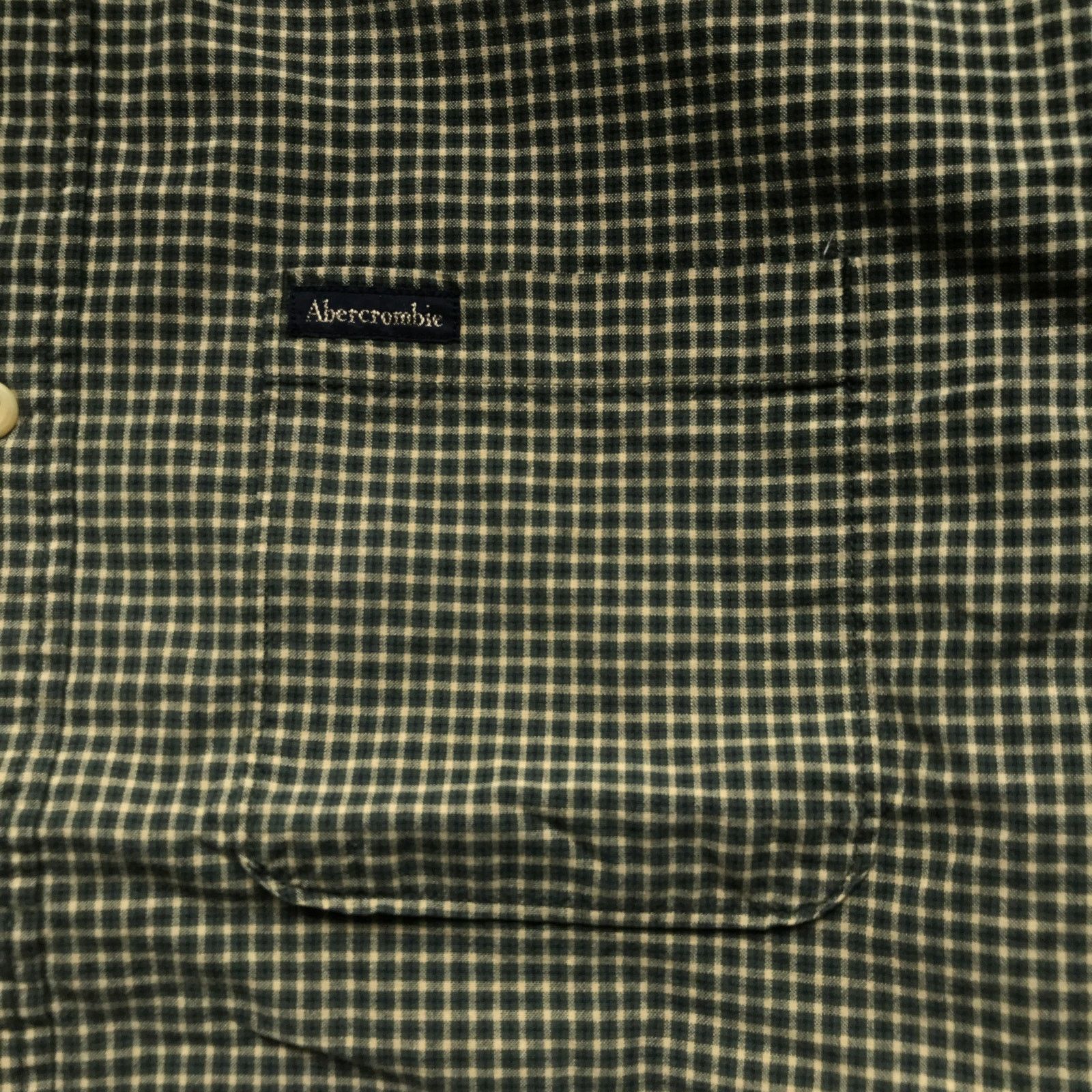 Abercrombie & Fitch VTG Abercrombie & Fitch Green Grid Button Up Shirt Mens XL Size US XL / EU 56 / 4 - 5 Thumbnail