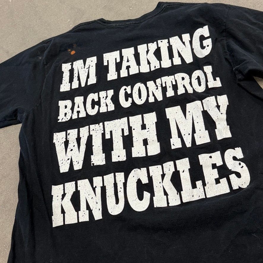 Vintage Five Finger Death Punch Shirt XL Taking Back Control Knuckle Size US XL / EU 56 / 4 - 2 Thumbnail