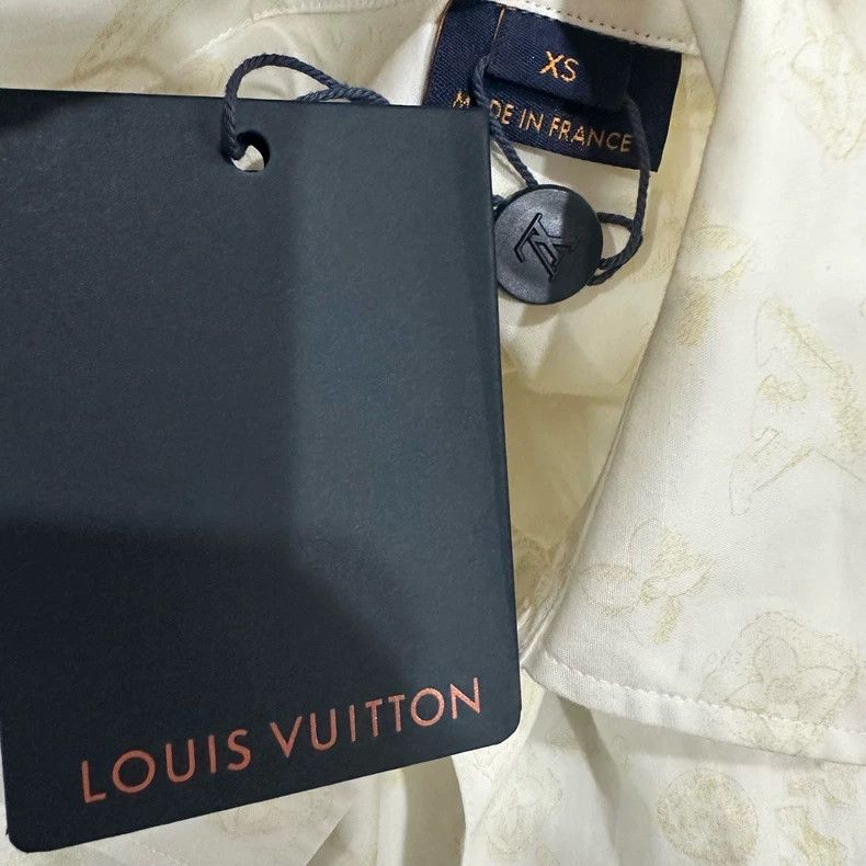 Louis Vuitton Louis Vuitton SS24 Single-breasted Applique Long Sleeve Shi Size US XS / EU 42 / 0 - 5 Thumbnail