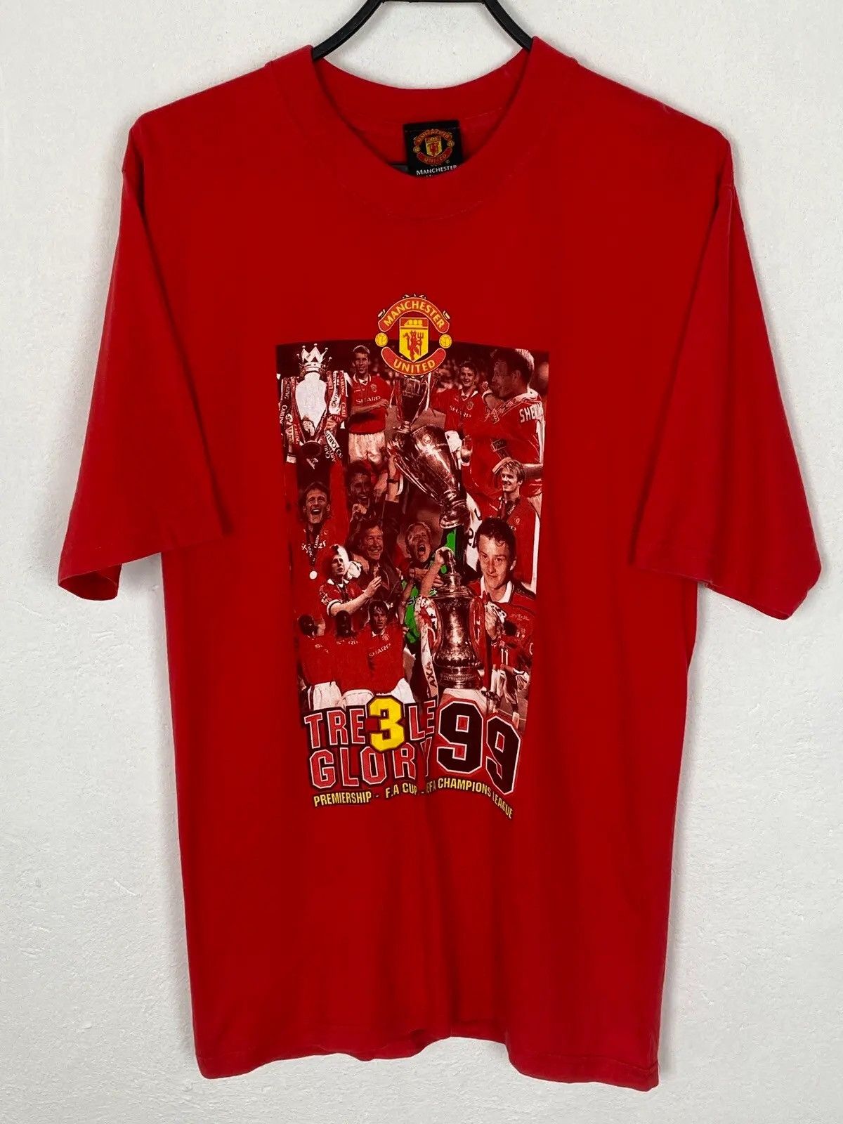 Vintage Vintage Manchester United 1999 Winning Goal T-Shirt Size US M / EU 48-50 / 2 - 1 Thumbnail
