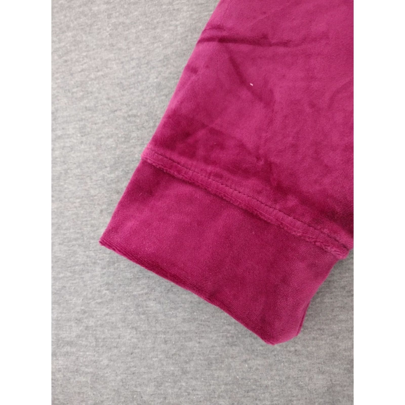 Faded Glory Faded Glory Hooded Jumpsuit Jacket 4X Plus Size Pink Dark Pink Zip Hooded Casual Women Jacket Coat Size 40" / US 18 - 7 Thumbnail