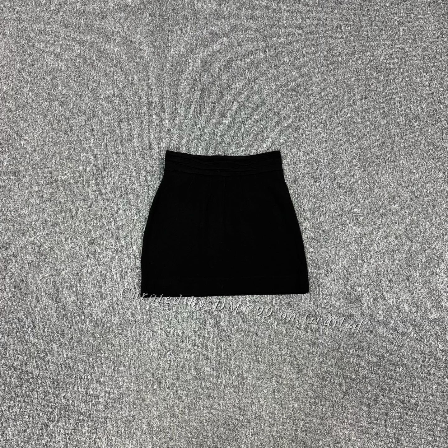 Prada Prada Black Mid-Rise Short Skirt Size 38" / US 16 / IT 52 - 1 Thumbnail
