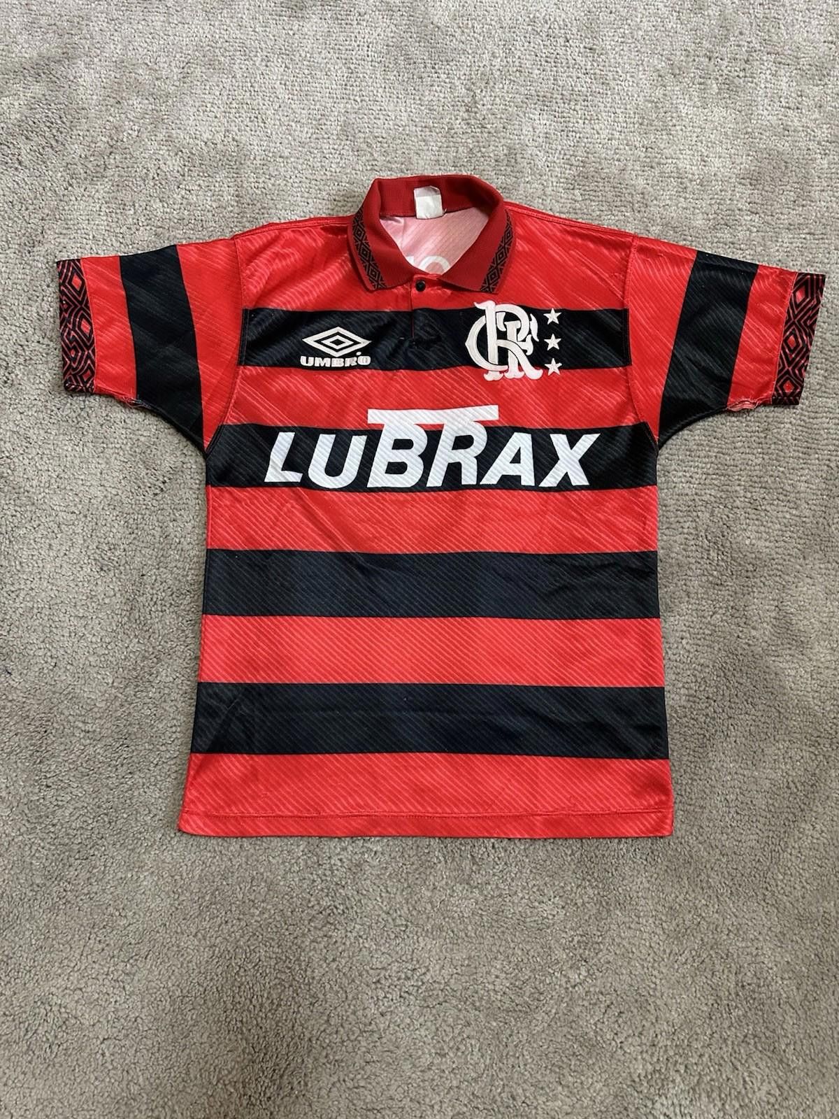 Umbro FLAMENGO FC 1994/1995 Edmundo #7 Home Football Soccer Jersey Size US M / EU 48-50 / 2 - 1 Thumbnail