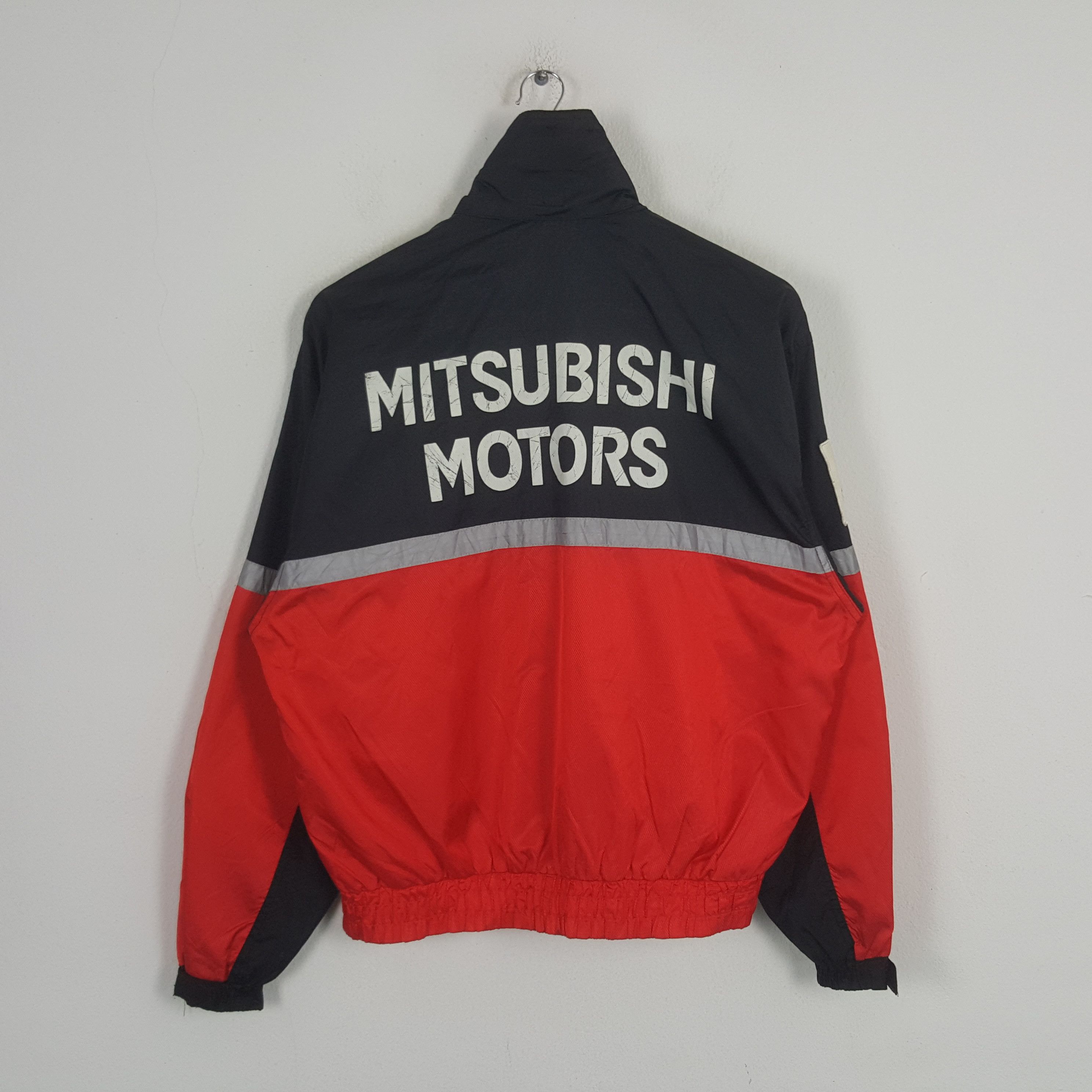 Japanese Brand Vintage Mitsubishi Motors Racing Windbreaker Jacket C292N10 Size US L / EU 52-54 / 3 - 1 Thumbnail