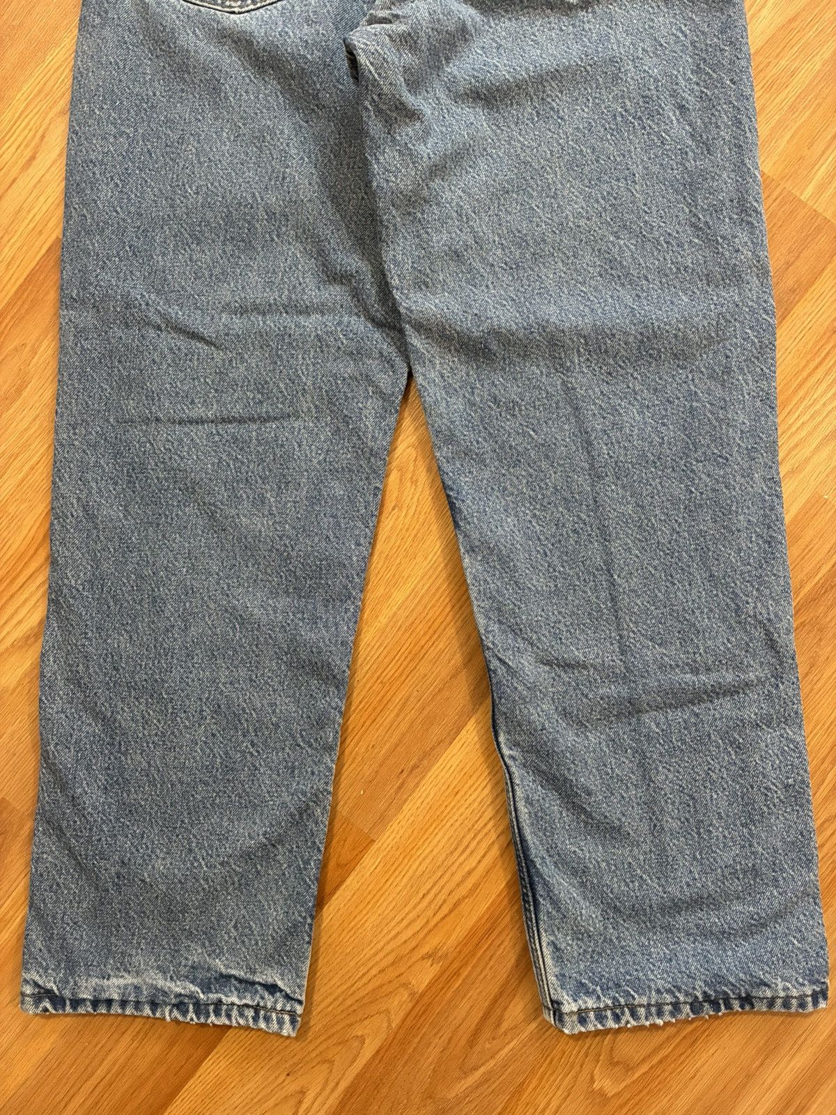 Carhartt 34x30 - Vintage Carhartt Flannel Lined Denim Jeans B21-DST Size US 34 / EU 50 - 15 Thumbnail