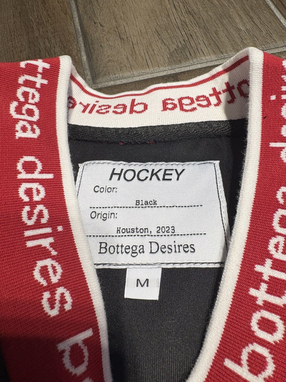 Bottega Desires Bottega Desires Hockey Jersey Black Size US M / EU 48-50 / 2 - 3 Thumbnail
