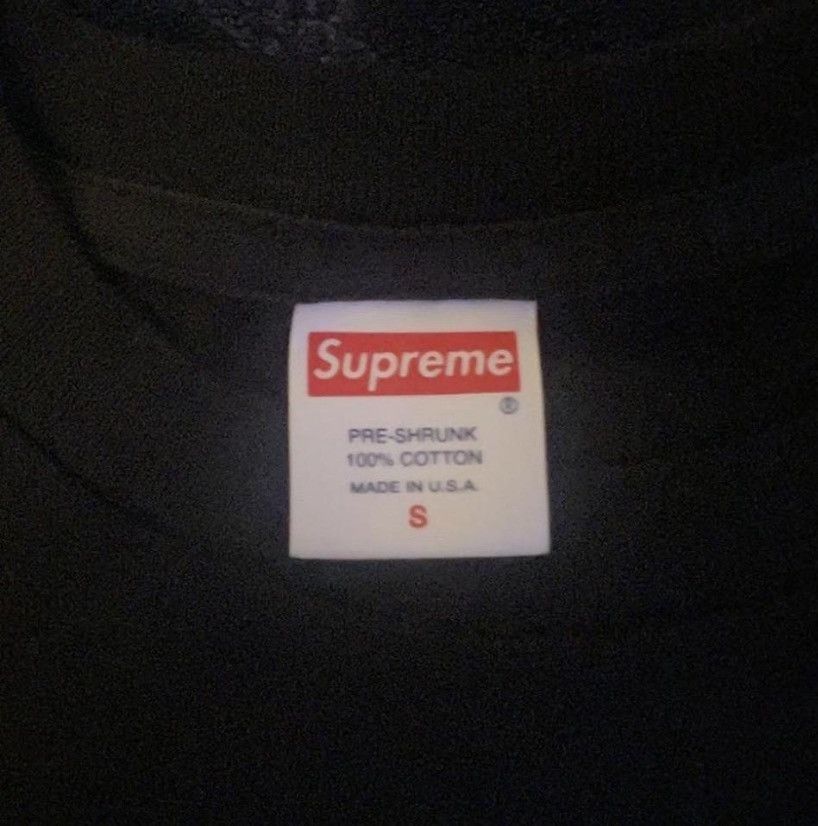 Supreme Supreme smoke tee black Size US S / EU 44-46 / 1 - 3 Thumbnail