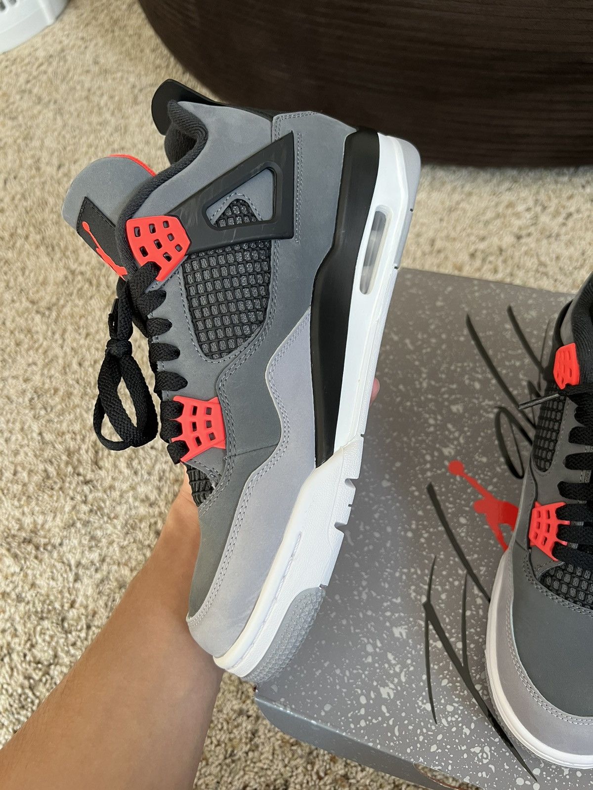 Jordan Brand Jordan Retro 4 infrared Size US 9 / EU 42 - 7 Thumbnail
