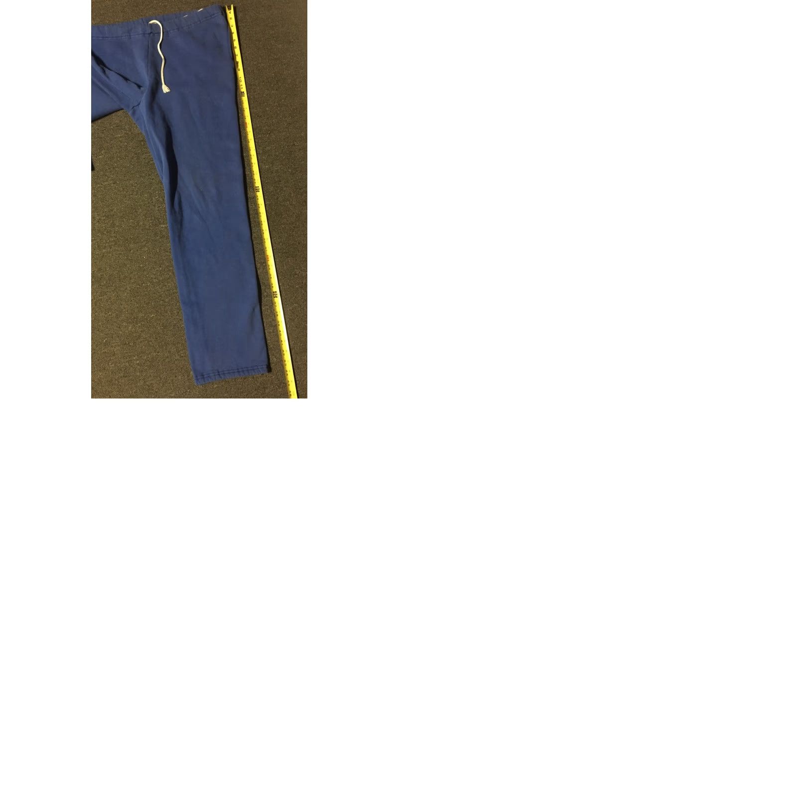 Russell Athletic Vtg Russell Athletic Faded Distress Sweatpants Mens 2XL Blue 80s 90s Grunge USA Track Basketball School Activewear Pants Drawstring Size US 39 - 9 Thumbnail