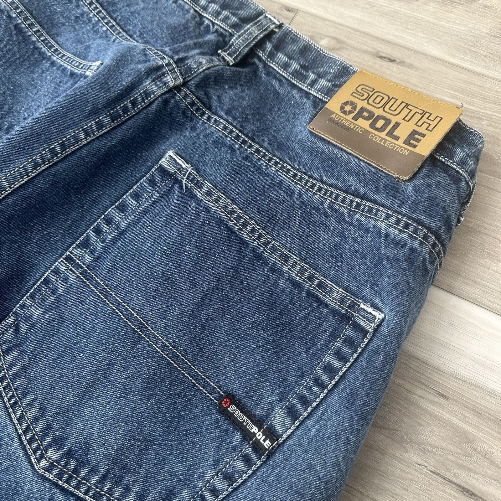 Southpole VTG Southpole Denim Jeans Men's 36x33 Blue Baggy Y2K Skater Size US 38 / EU 54 - 11 Thumbnail