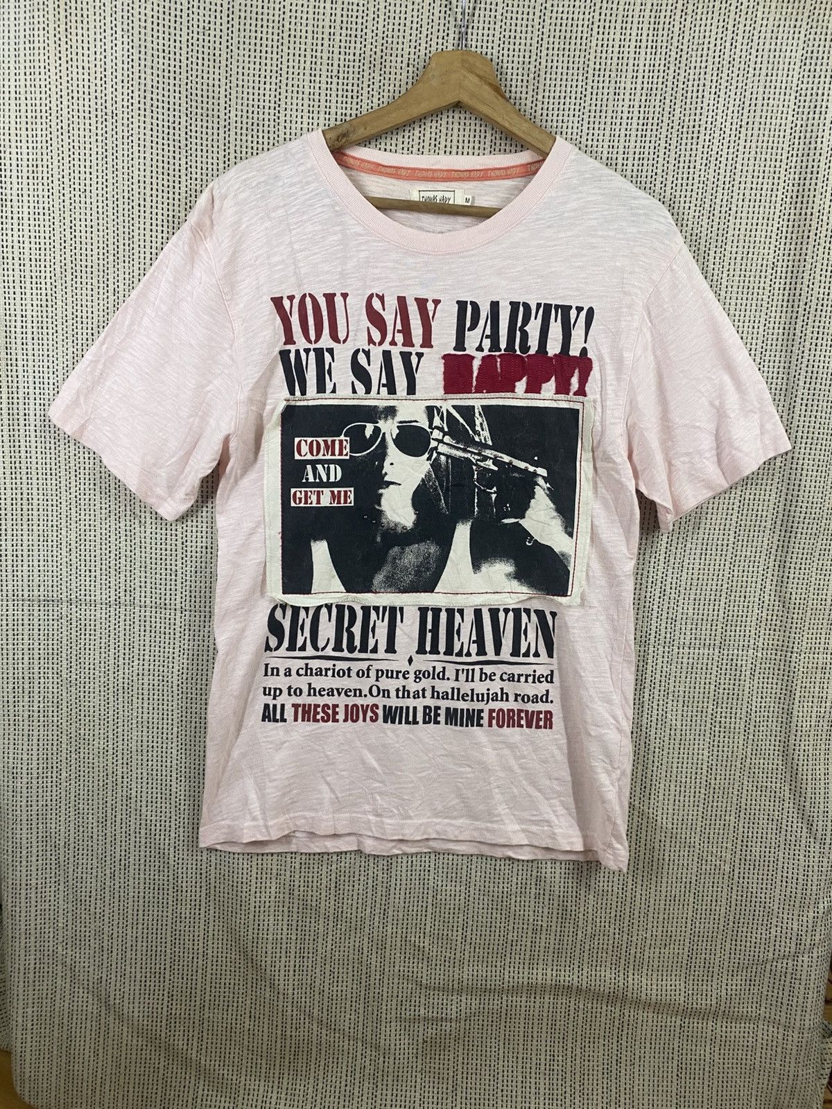 Japanese Brand Thomas Hady Vintage Tee-Rare Graphic Print -Streetwear Style Size US M / EU 48-50 / 2 - 1 Thumbnail