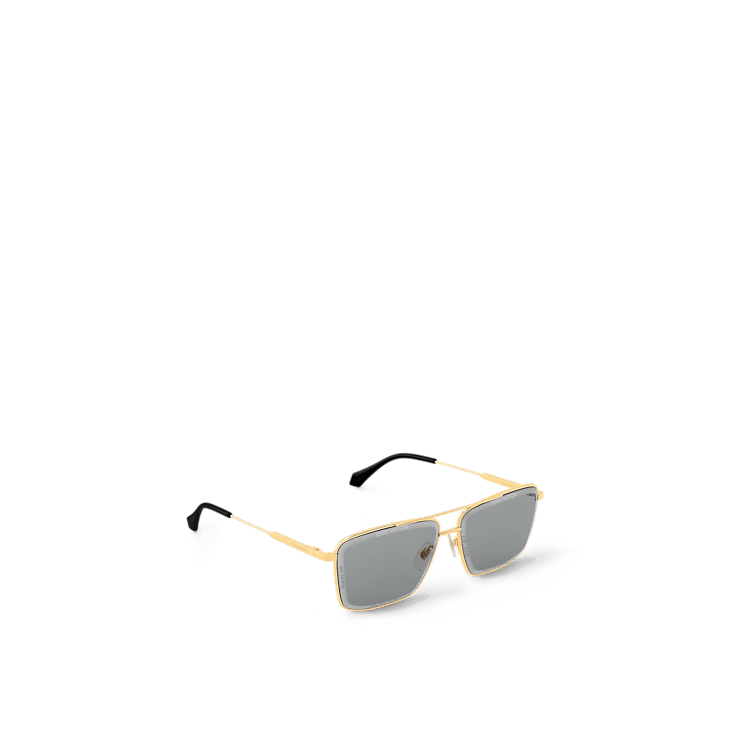 Louis Vuitton LV Super Vision Metal Square Sunglasses Size ONE SIZE - 3 Thumbnail