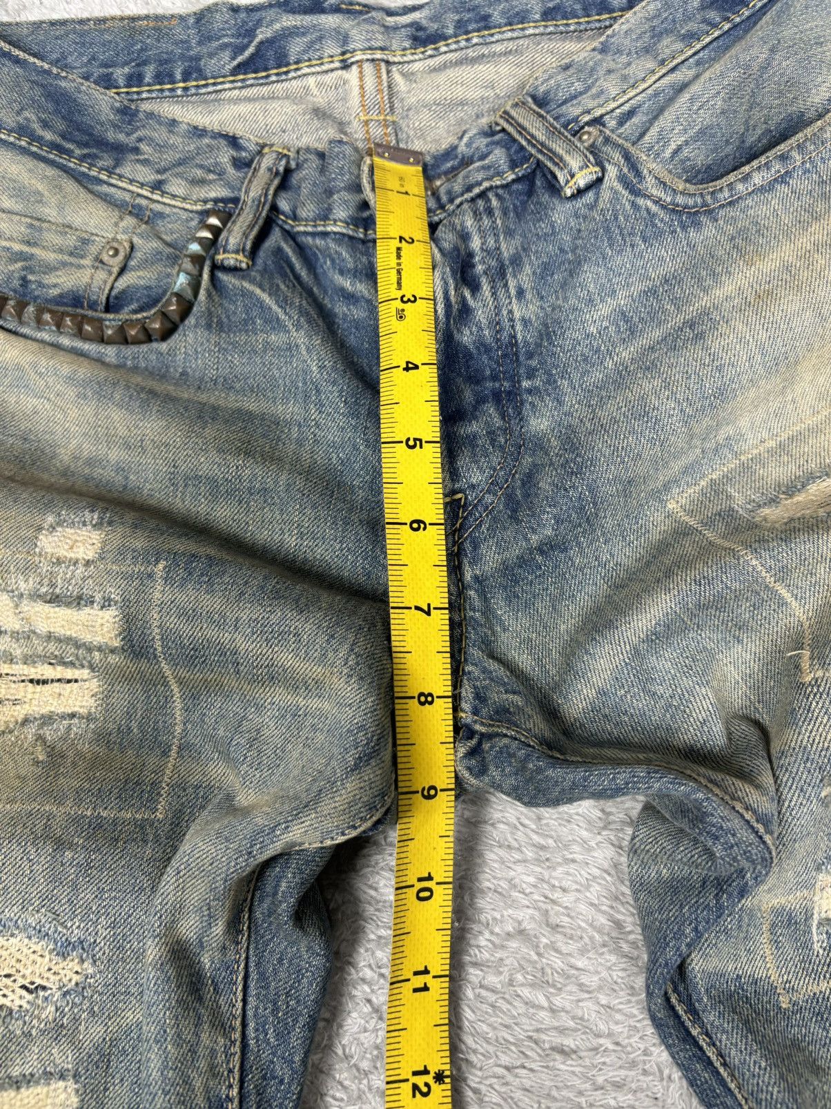Hysteric Glamour Hysteric Glamour Distressed Denim. S0187e Size US 30 / EU 46 - 10 Thumbnail