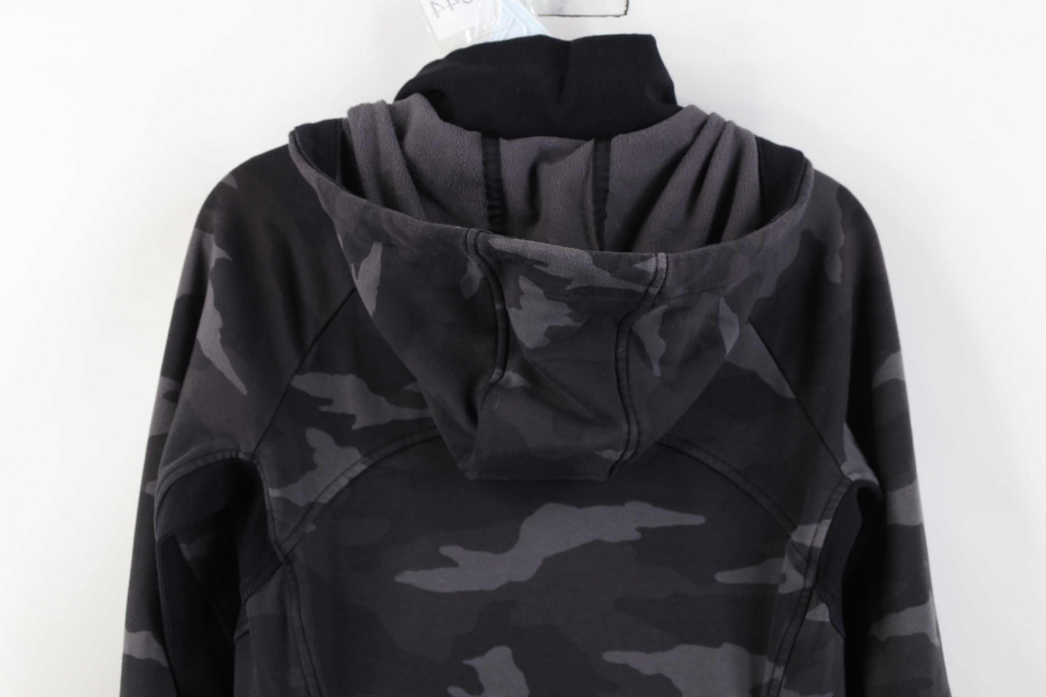 Athleta Athleta Heavyweight Camouflage Full Zip Hoodie Sweatshirt Size S / US 4 / IT 40 - 14 Thumbnail