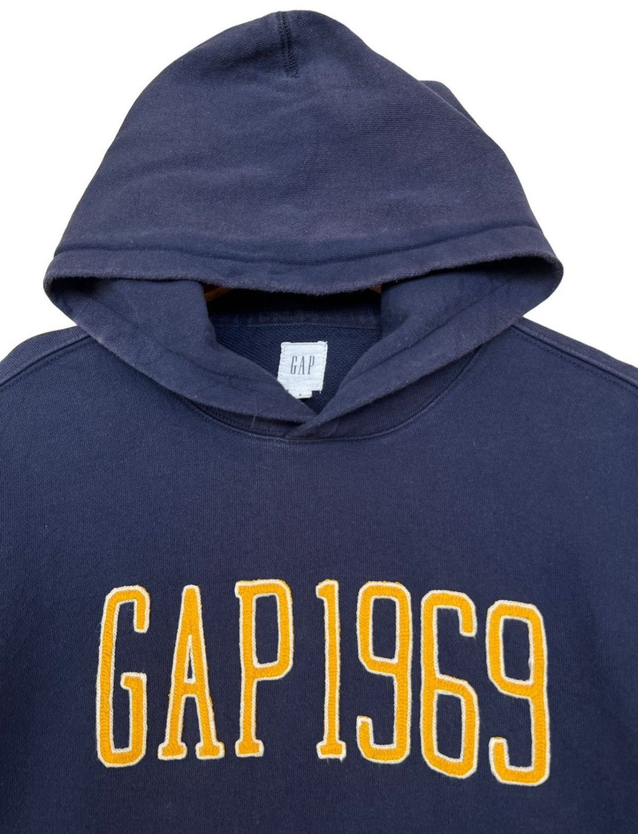 Gap Gap 1989 Embroidered Spellout Sunfaded Baggy Boxy Hoodie Size US M / EU 48-50 / 2 - 3 Thumbnail