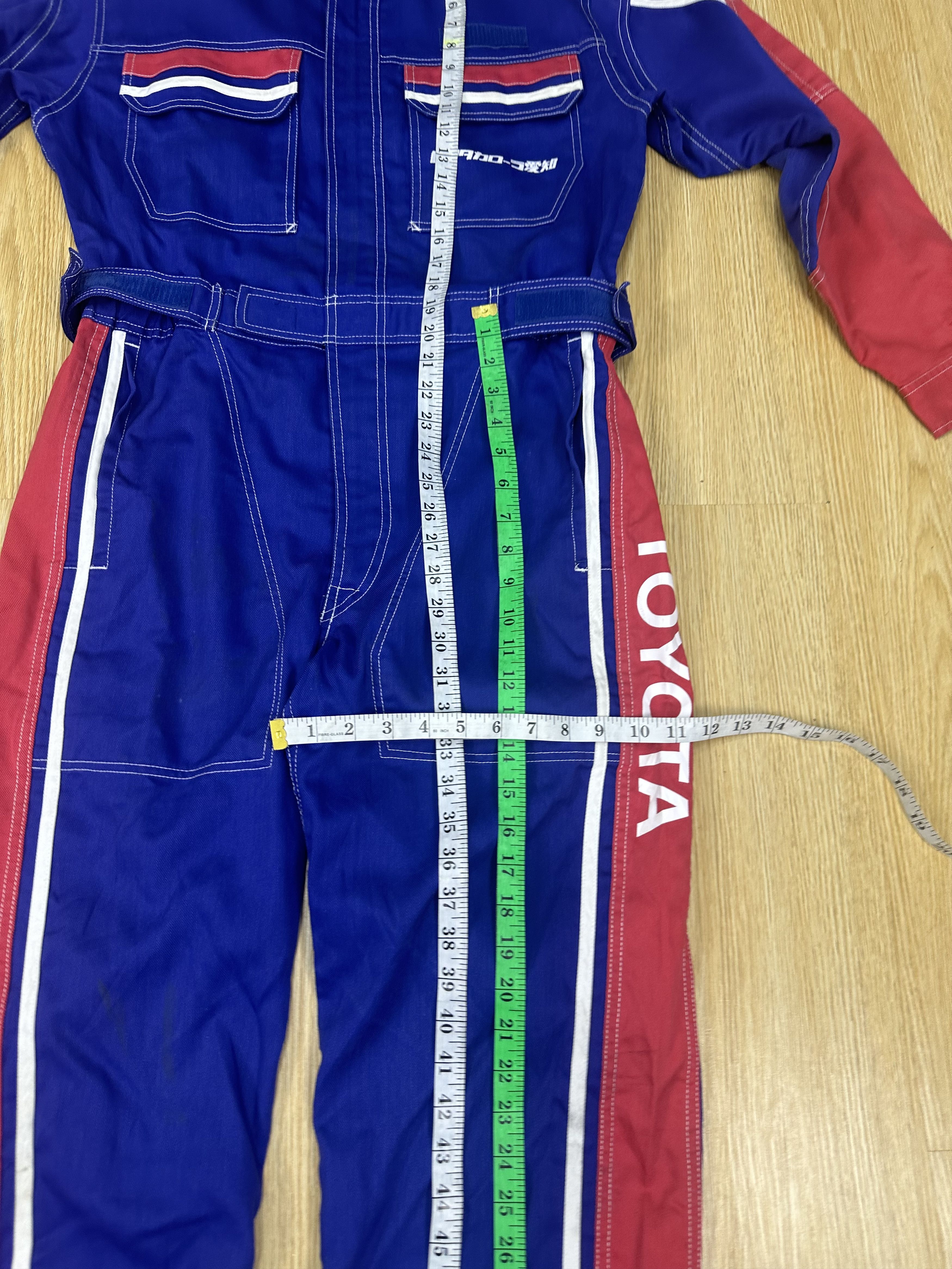 Formula 1 Toyota Racing Corolla Techno Vintage Overall Z218 Size US 34 / EU 50 - 10 Thumbnail