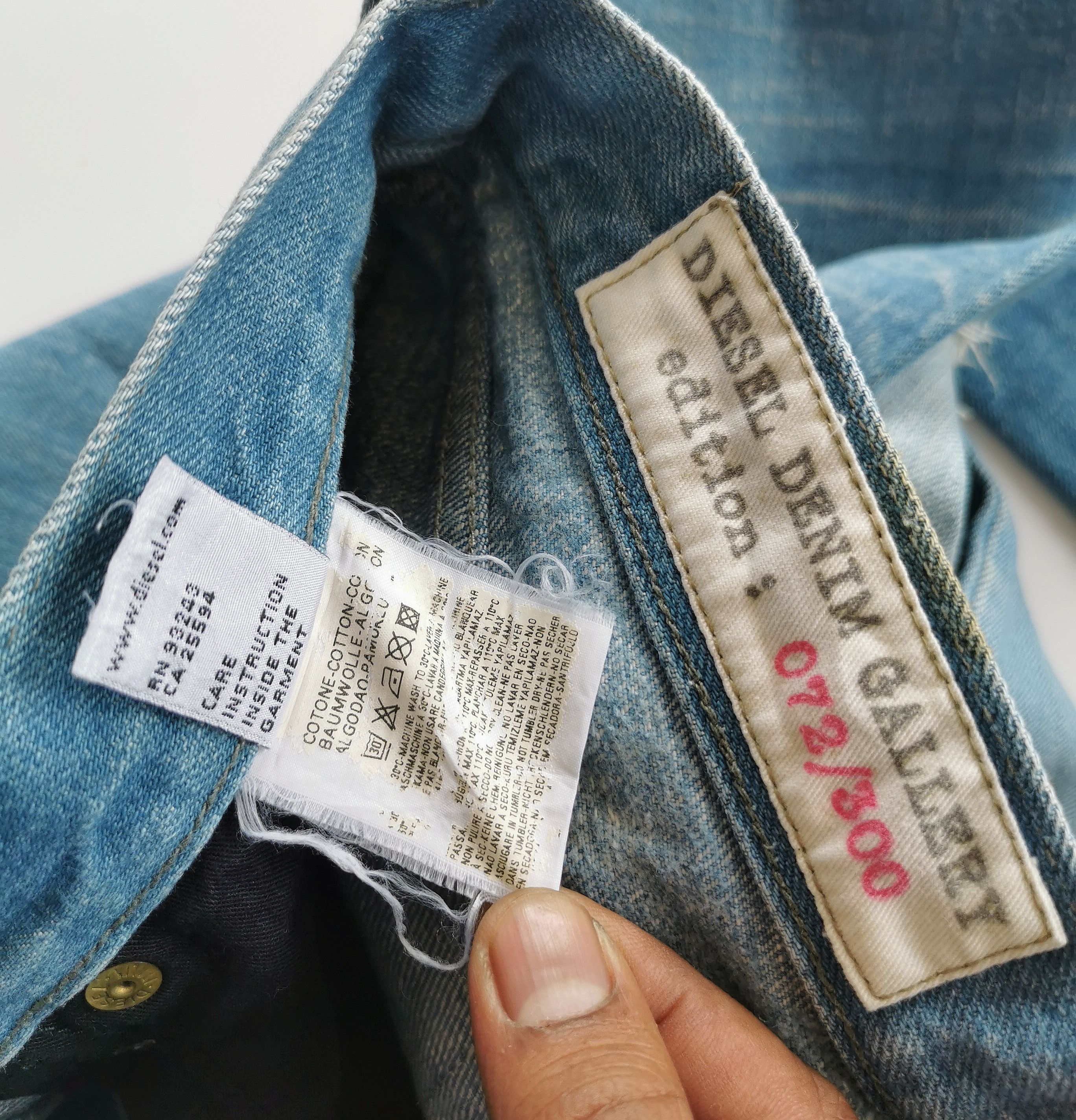 Bodega × Diesel Flare Diesel Denim Gallery - Edition: 072/300 Rare Size 28" / US 6 / IT 42 - 7 Thumbnail