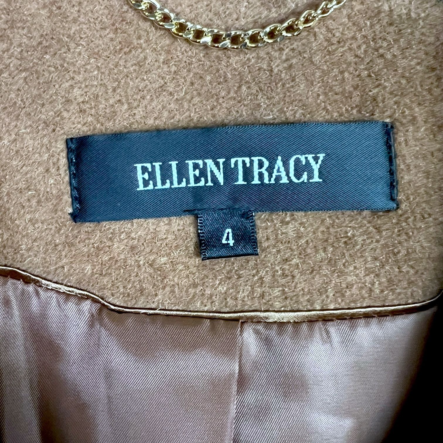 Ellen Tracy Women's Ellen Tracy Angora Wool Jacket - 4 - $220 Retail Size S / US 4 / IT 40 - 3 Thumbnail