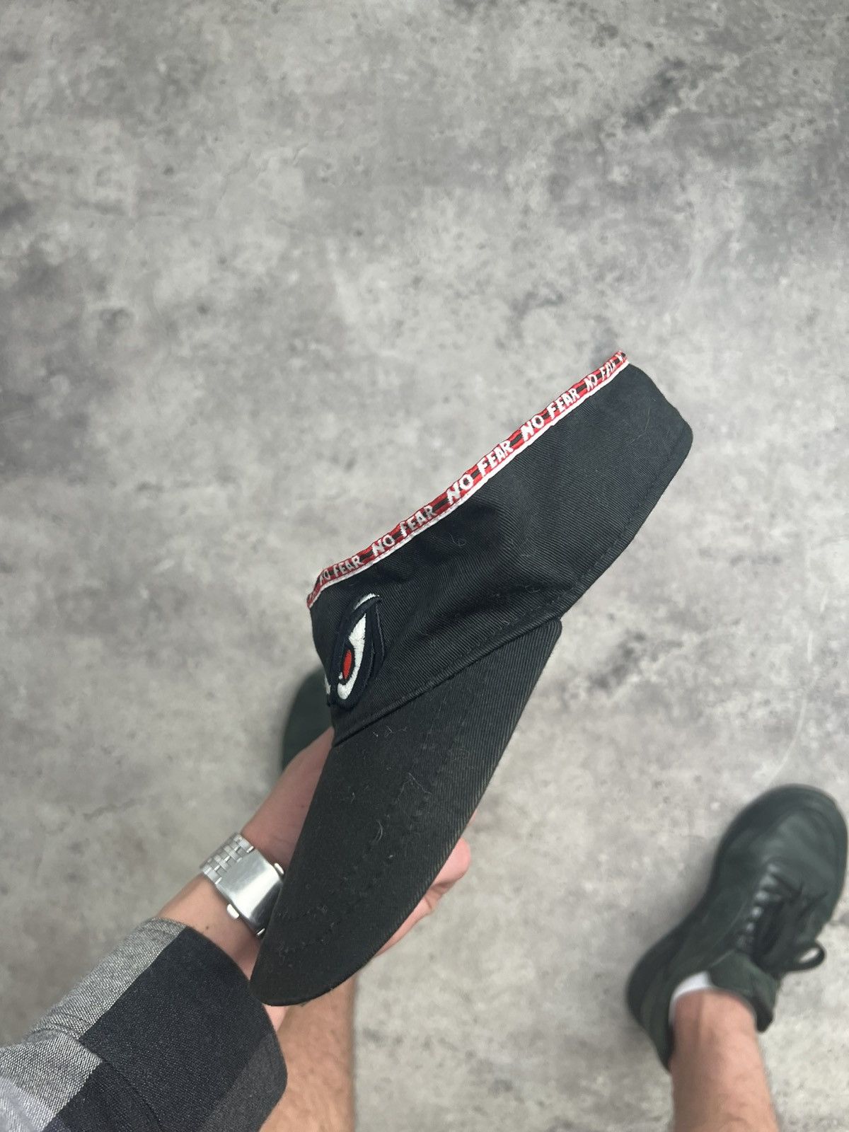 No Fear 🔥Rare 90’s NO FEAR Logo Size ONE SIZE - 6 Thumbnail