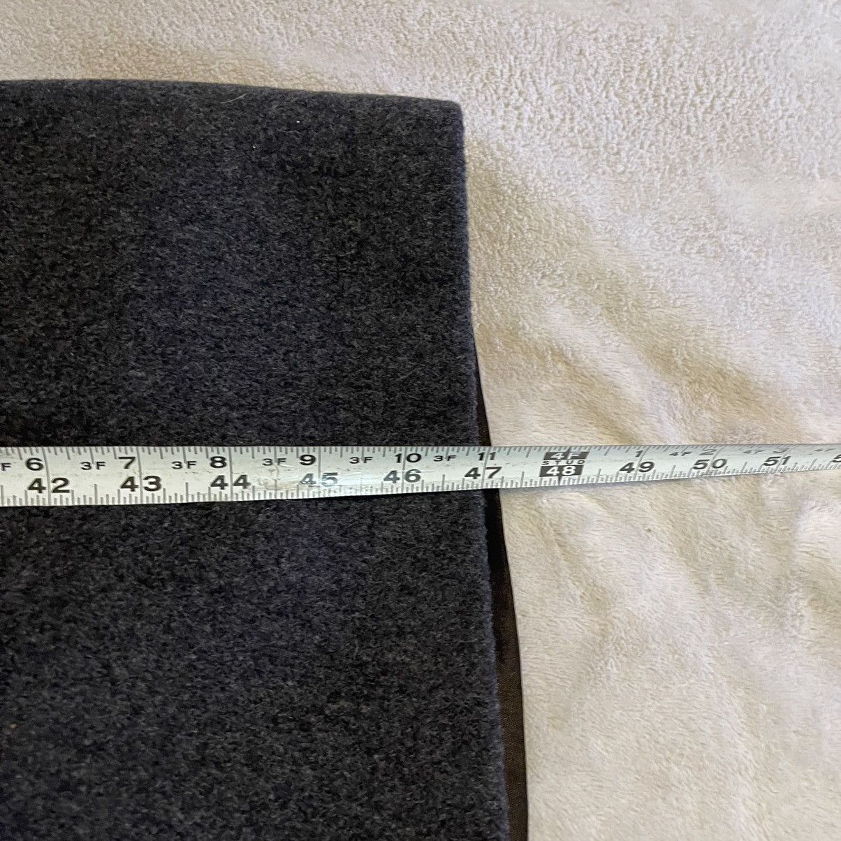 Other Vintage Beau Brem 100% Pure Wool Overcoat Double Breasted 14 Size XL / US 12-14 / IT 48-50 - 10 Thumbnail