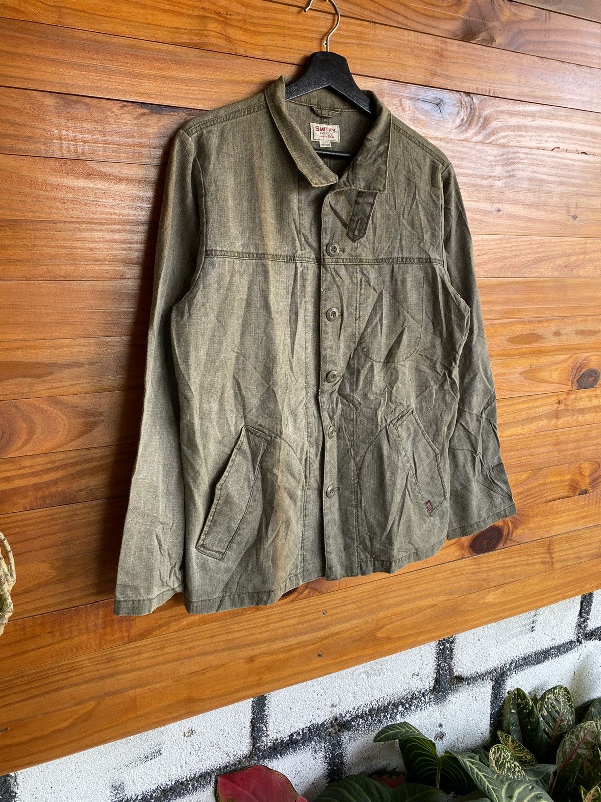 Smith's American Smith’s American Vintage Work Grey Cotton Utility Jacket Size US M / EU 48-50 / 2 - 5 Thumbnail