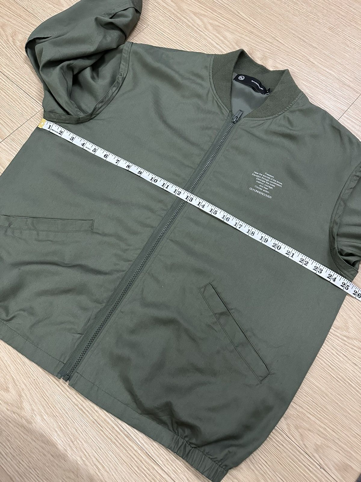 GU × Undercover Rare Beautiful GU Undercover Mickey Mouse Bomber Jacket Size US M / EU 48-50 / 2 - 13 Thumbnail