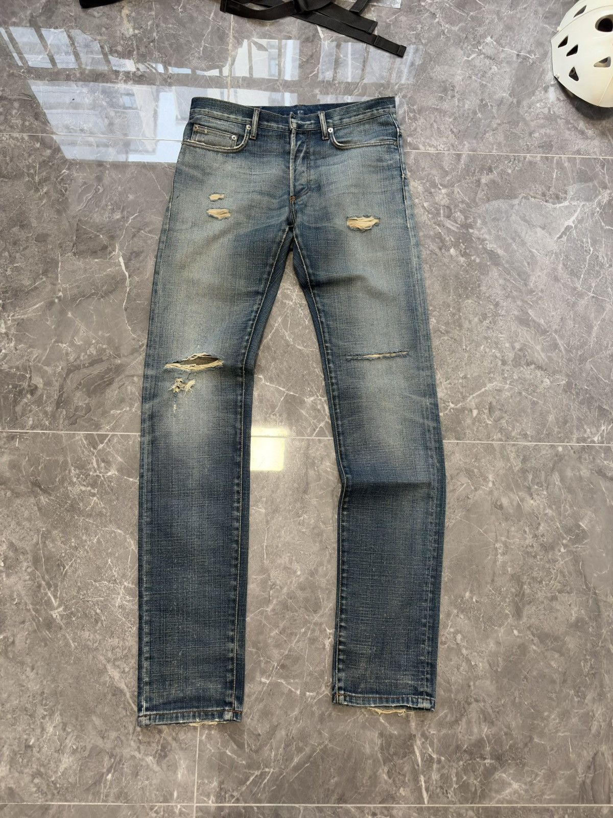 Dior Hedi Era Dior Homme “Under My Car” Jeans sz 27 | Grailed
