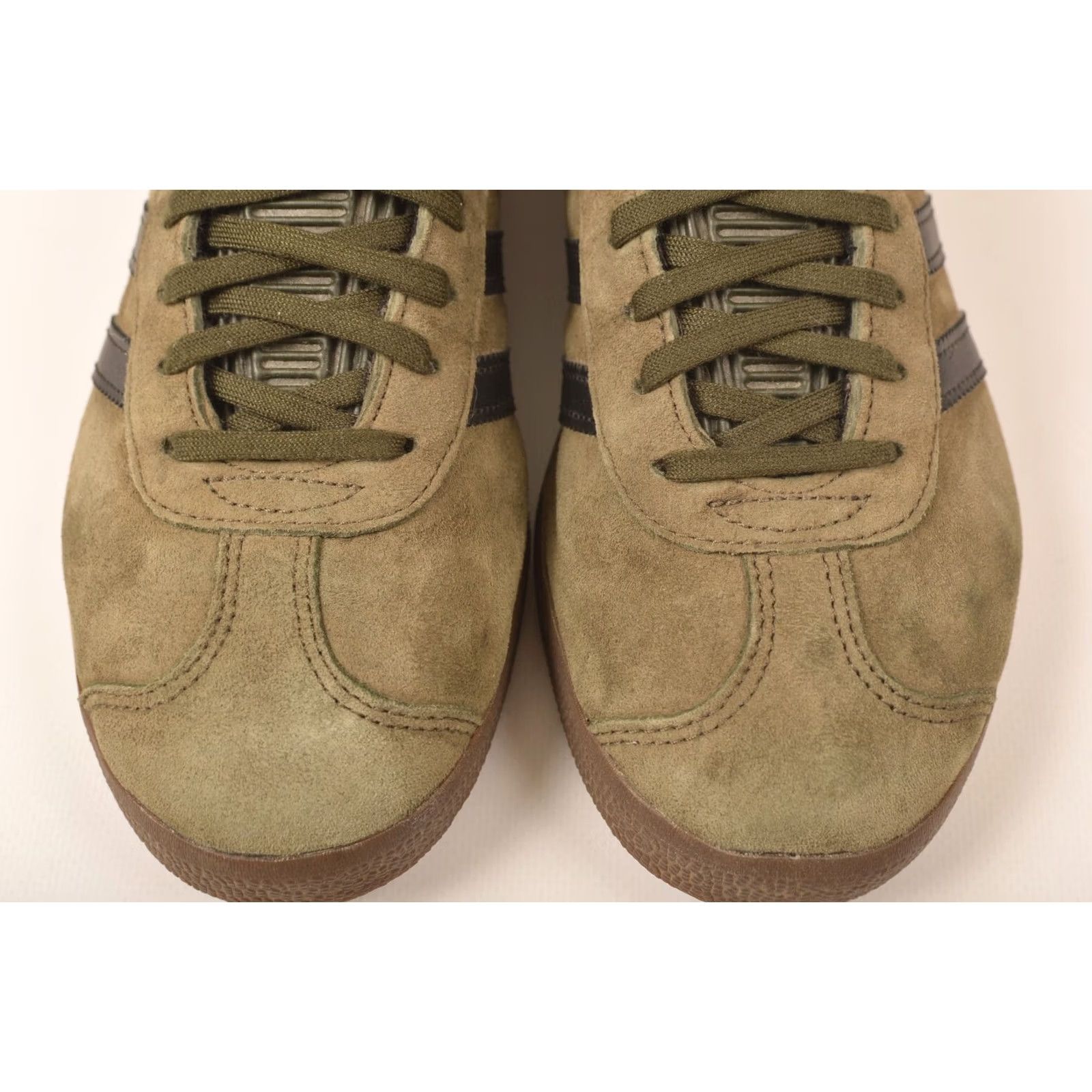 Adidas adidas Sneakers Mens Green Gazelle Night Cargo Core Black EE8947 Suede Trainers Size Size US 5 / EU 37 - 3 Thumbnail