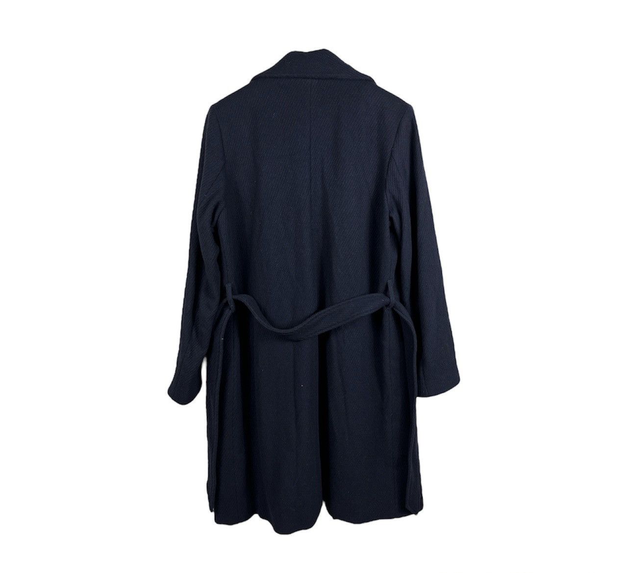 Designer × Filippa K Filippa K AW16 Iza wool belt coat navy designer Size M / US 6-8 / IT 42-44 - 2 Thumbnail