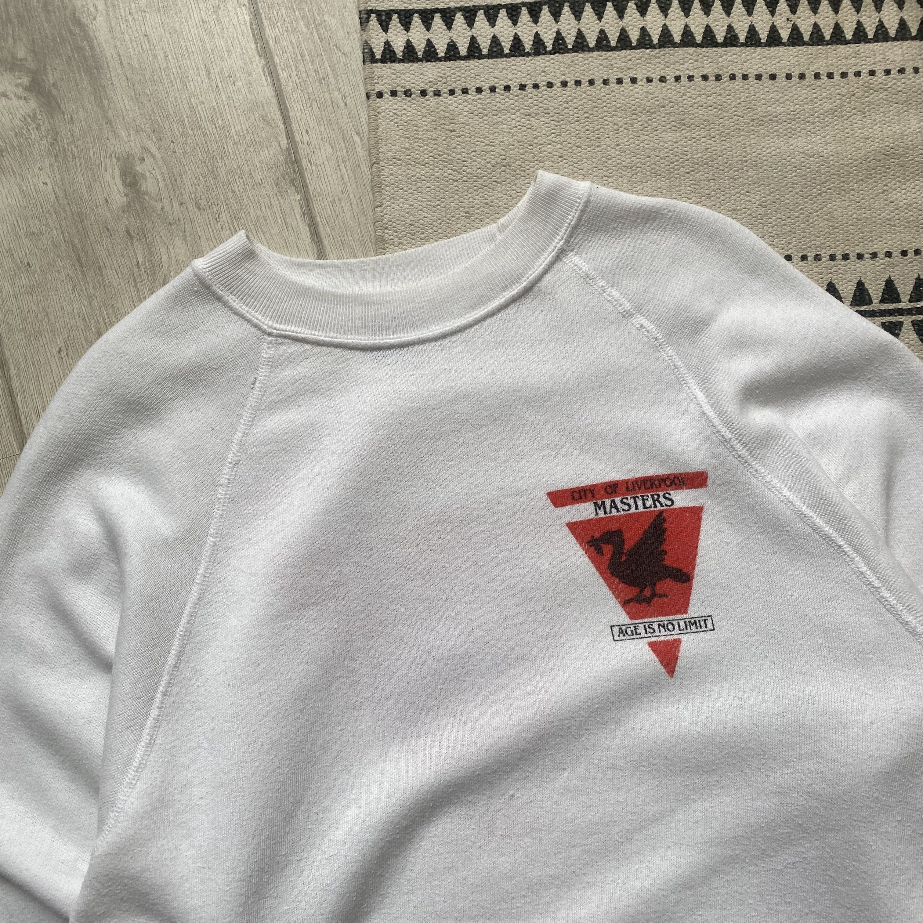Hanes 80s Vintage Liverpool City Sweatshirt Crewneck England Y2K Size US M / EU 48-50 / 2 - 4 Thumbnail