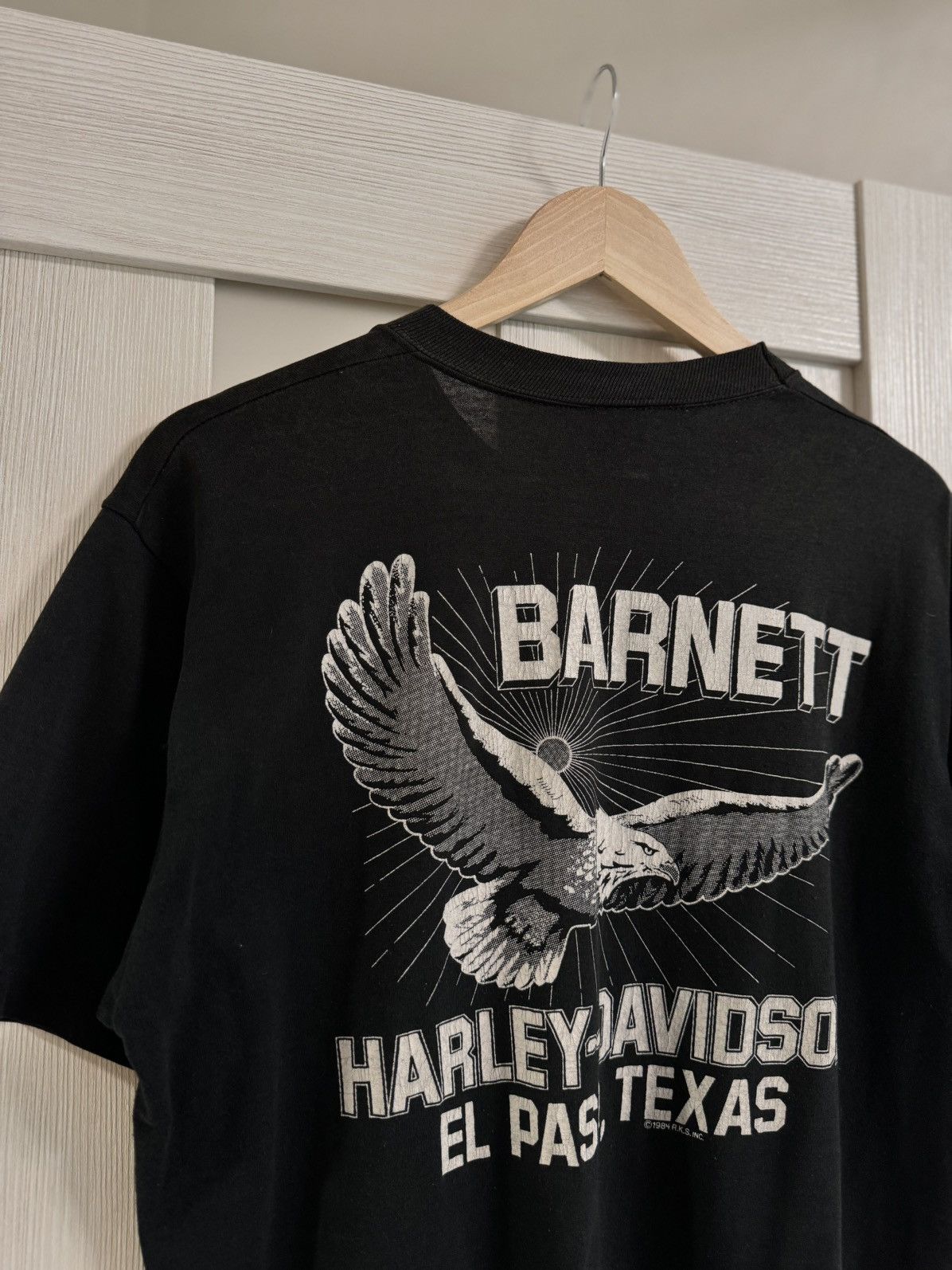 Harley Davidson Vintage 80s Harley Davidson Motorcycles Atlantic City Size US L / EU 52-54 / 3 - 9 Thumbnail