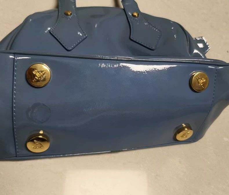 Vivienne Westwood Vivienne Westwood size os Baby Blue big logo bowling bag Size ONE SIZE - 5 Thumbnail