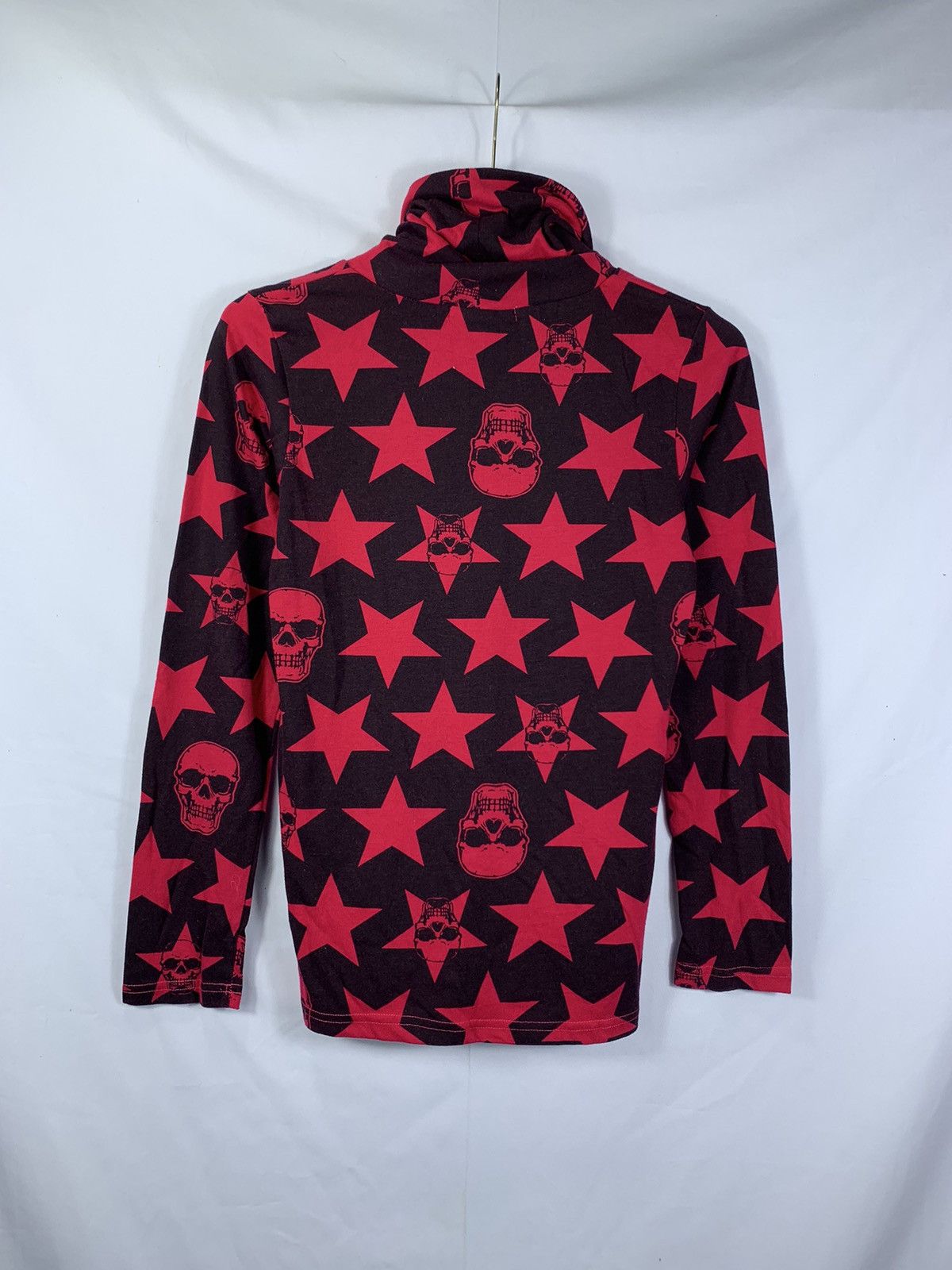 If Six Was Nine JAPANESE PUNK ROCK GRUNGE SKULL STAR LONG SLEVEE Size US M / EU 48-50 / 2 - 2 Thumbnail