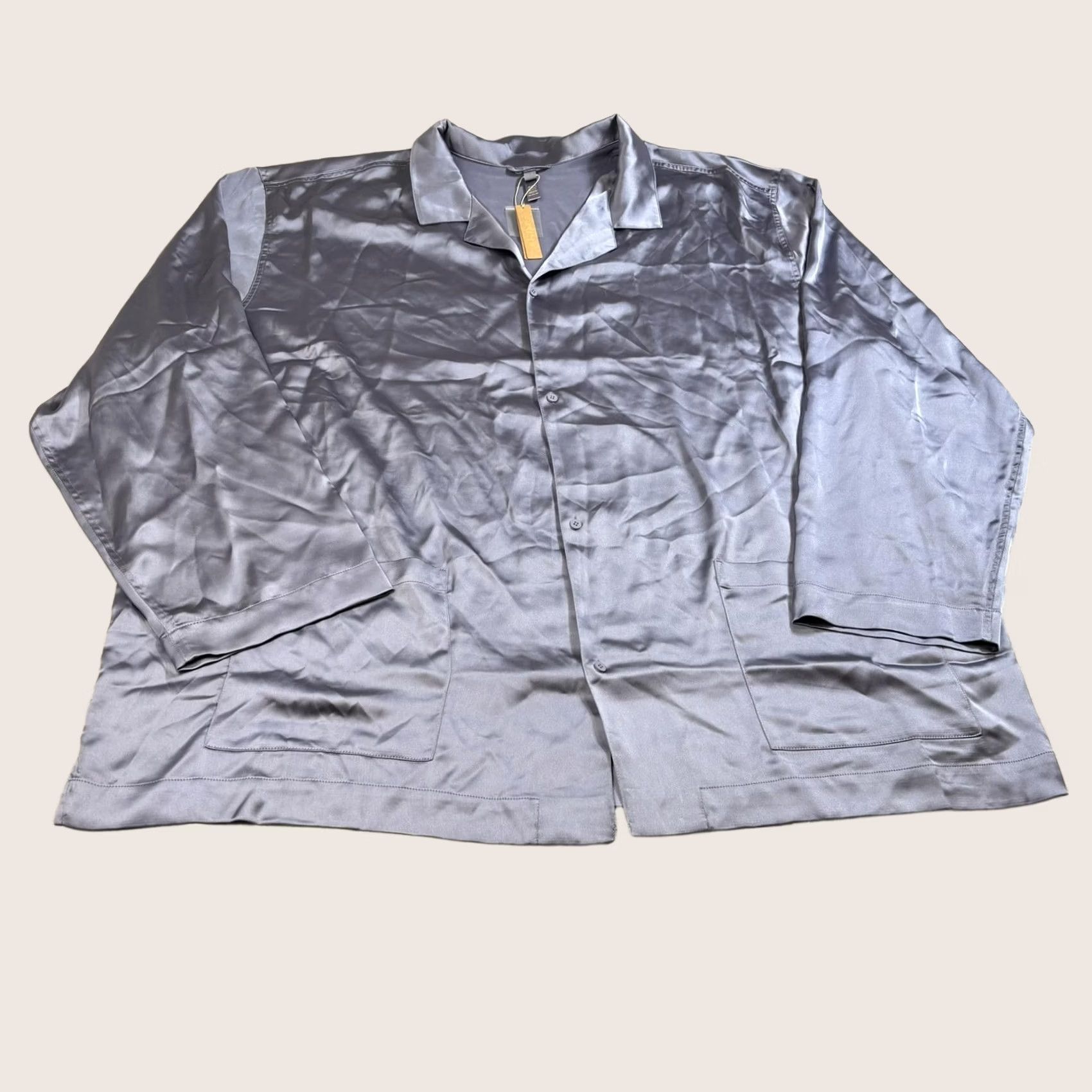SKIMS Keep exact spelling and capitalization. (Skims, Satin, Pajama, 5X, Purple, Luxury) Size XXL / US 16-18 / IT 52-54 - 1 Thumbnail