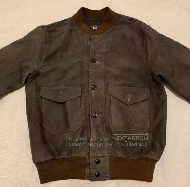 RRL Ralph Lauren RRL Ralph Lauren Pilot wax jacket Size US M / EU 48-50 / 2 - 5 Thumbnail